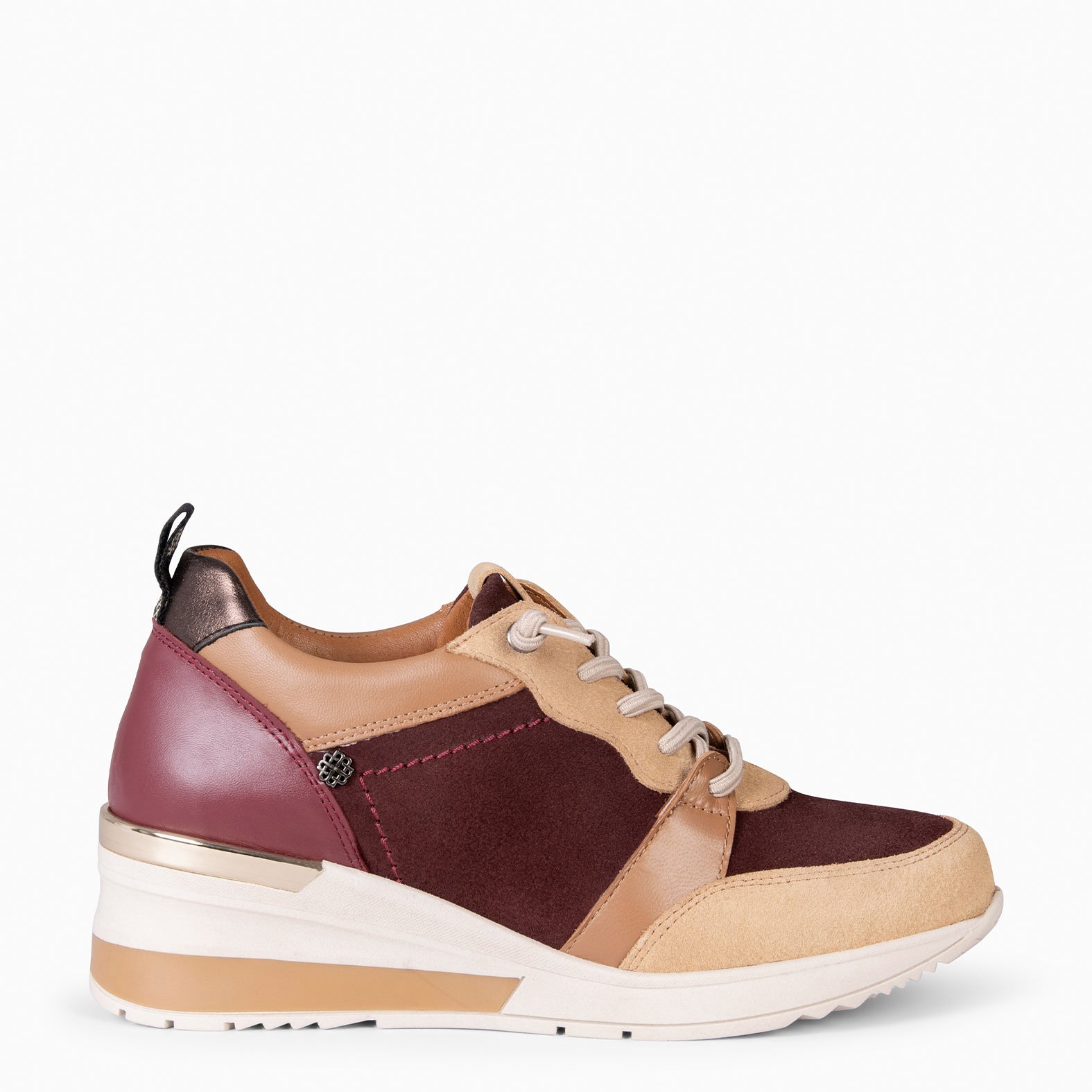 ALBI – Zapatillas deportivas GRANATE