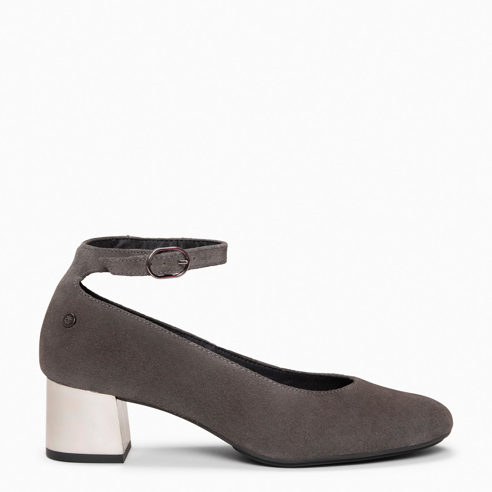 URBAN STAR - Zapato de tacón medio GRIS