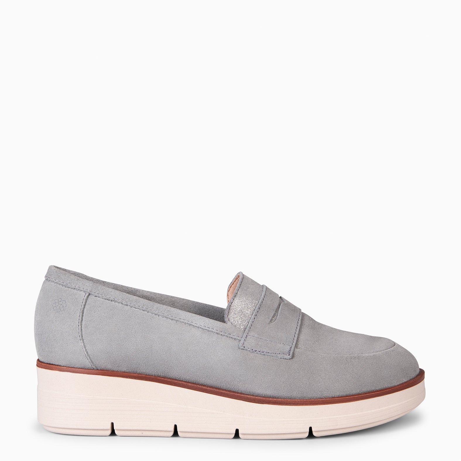 BETTY – Mocasín con cuña GRIS