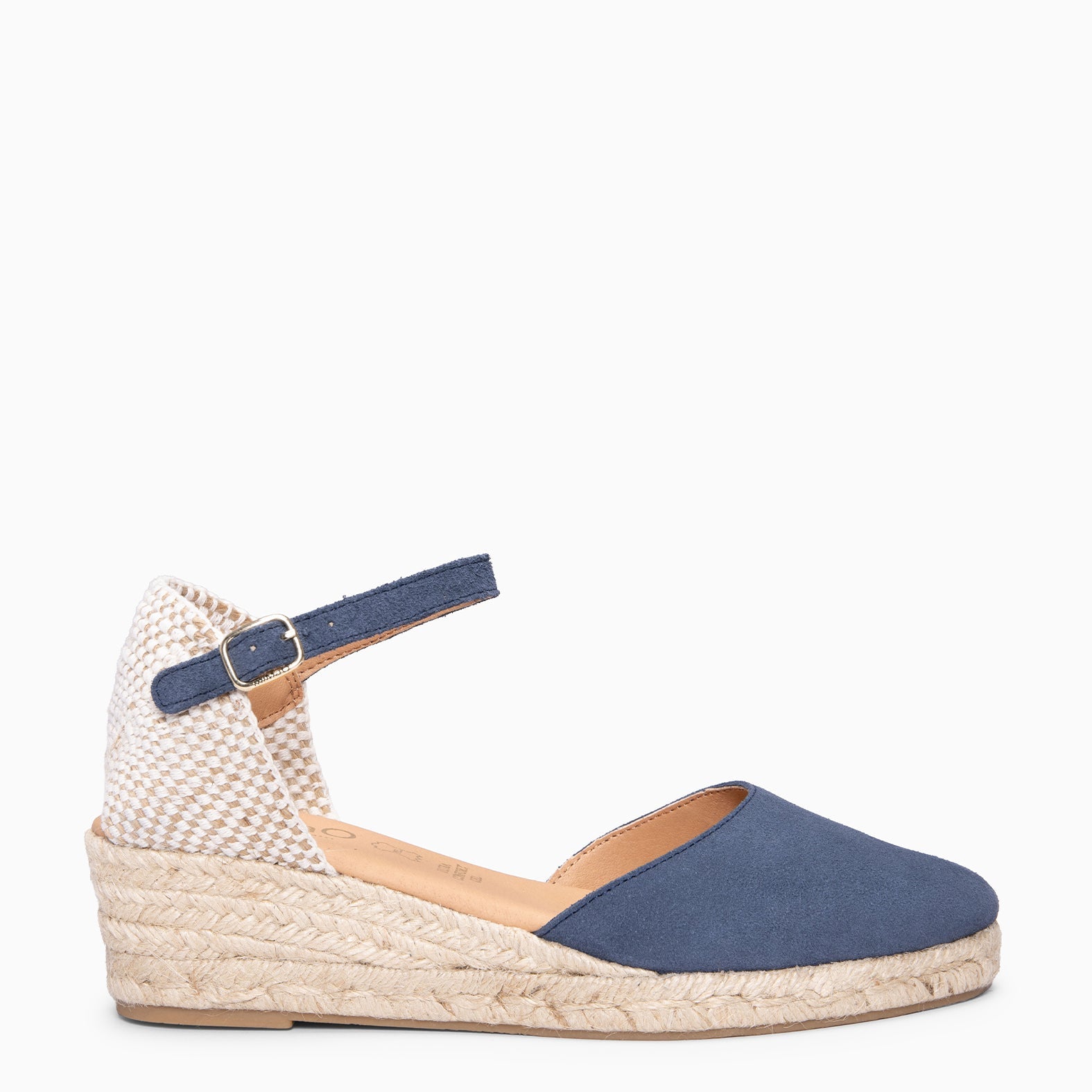 FORNELLS - Cuñas bajas de Esparto JEANS