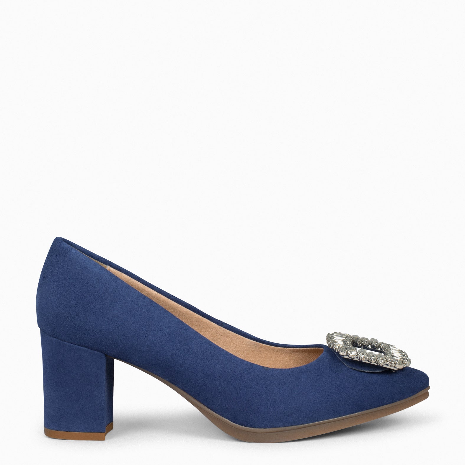 URBAN S CRISTAL - Zapatos de tacón con adorno de cristal AZUL