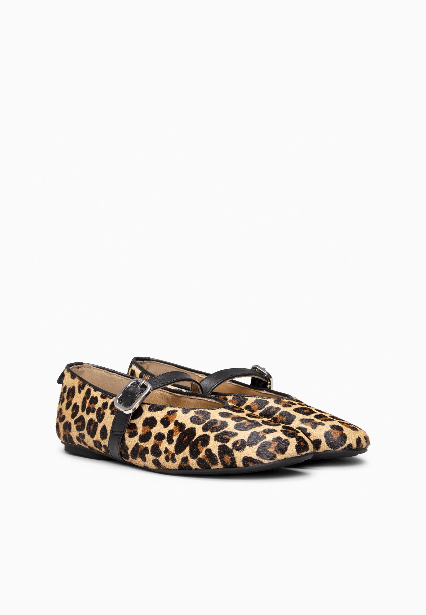 ALHELI - Merceditas con tira ajustable LEOPARDO