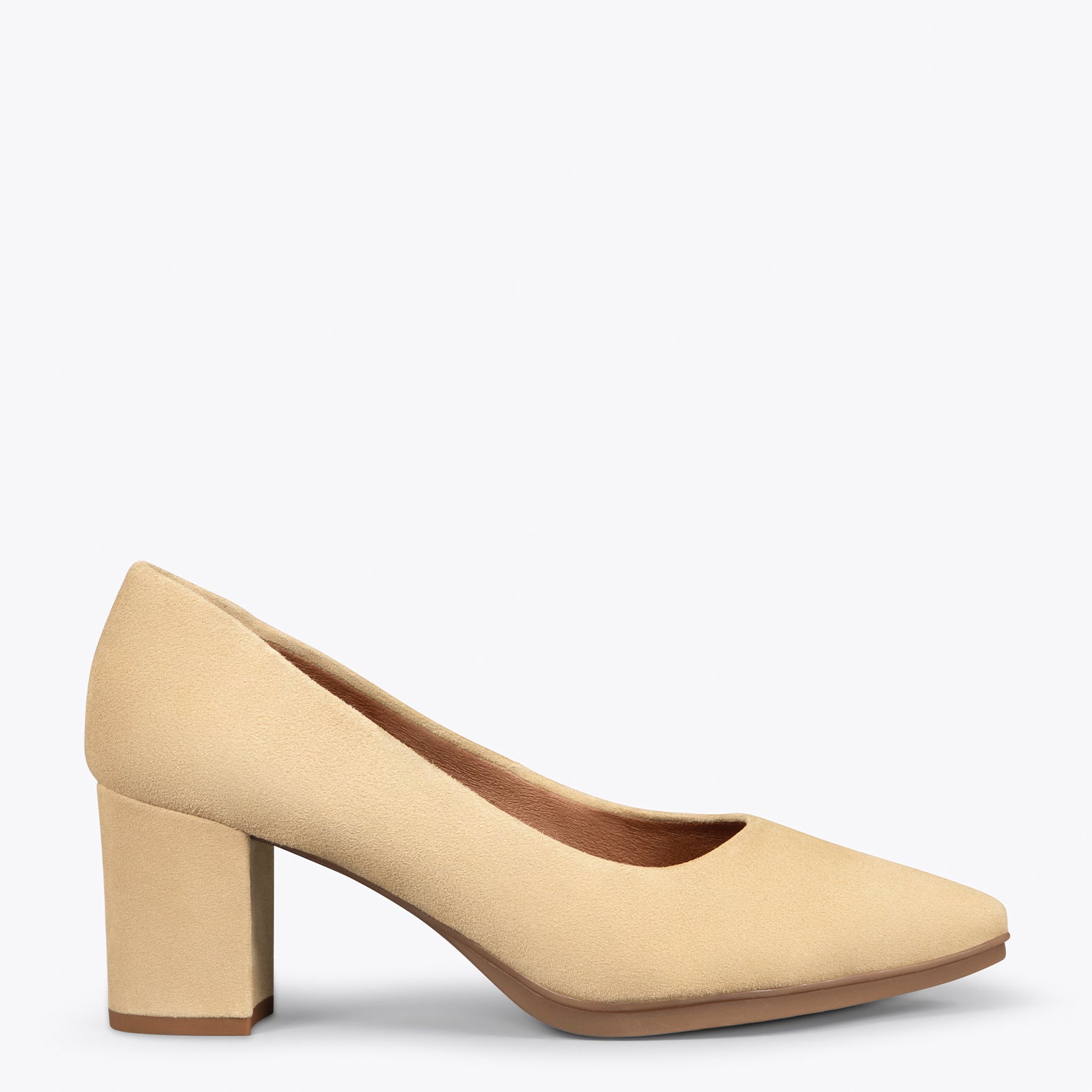 URBAN S – Zapatos de tacón medio de ante ARENA