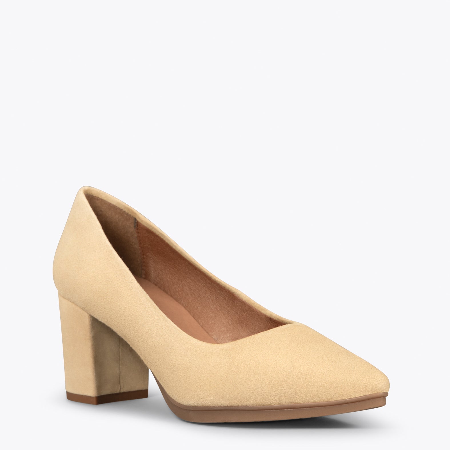 URBAN S – Zapatos de tacón medio de ante ARENA