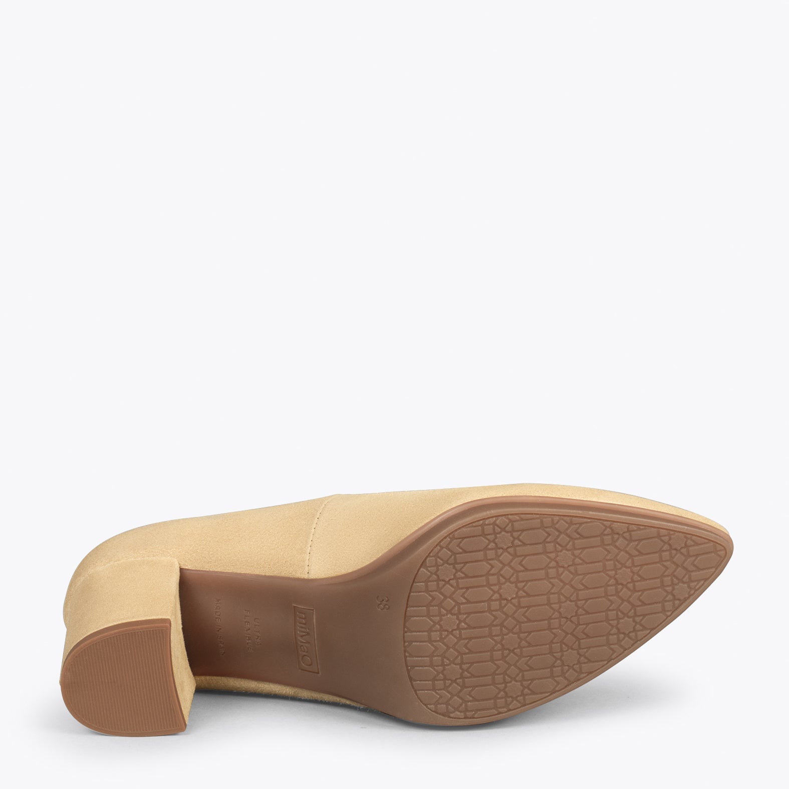 URBAN S – Zapatos de tacón medio de ante ARENA