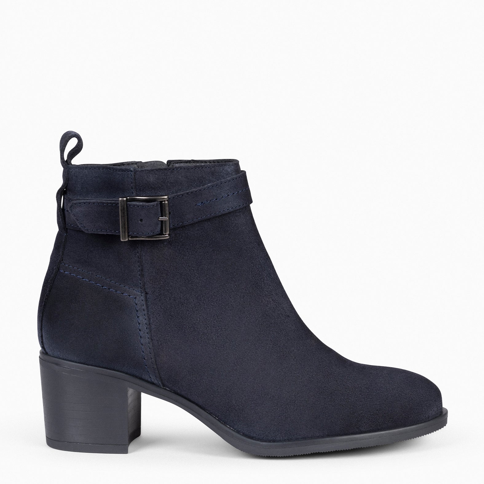 SEATTLE - Botines serraje mujer en color MARINO