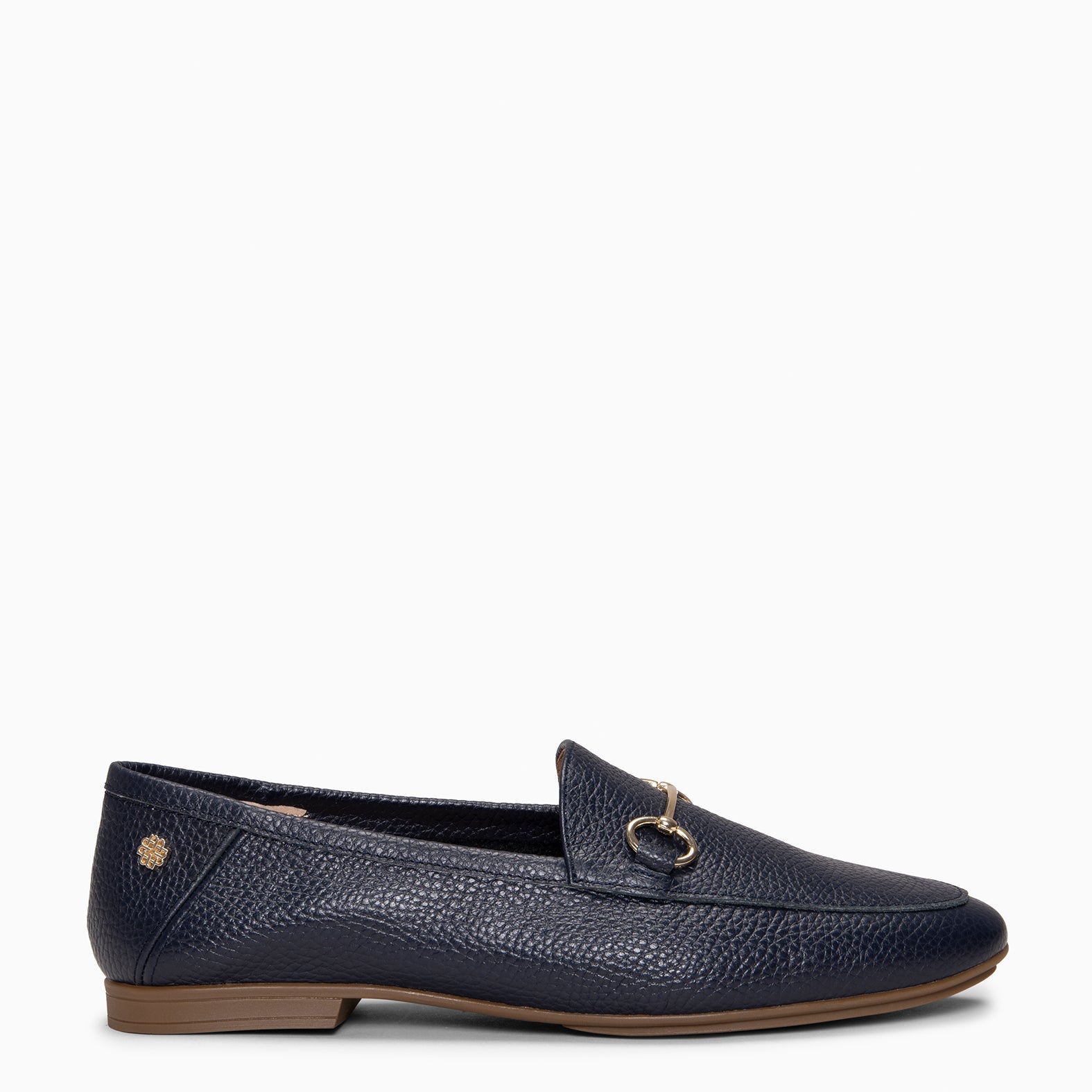 STYLE – Mocasines planos con adorno metalizado MARINO