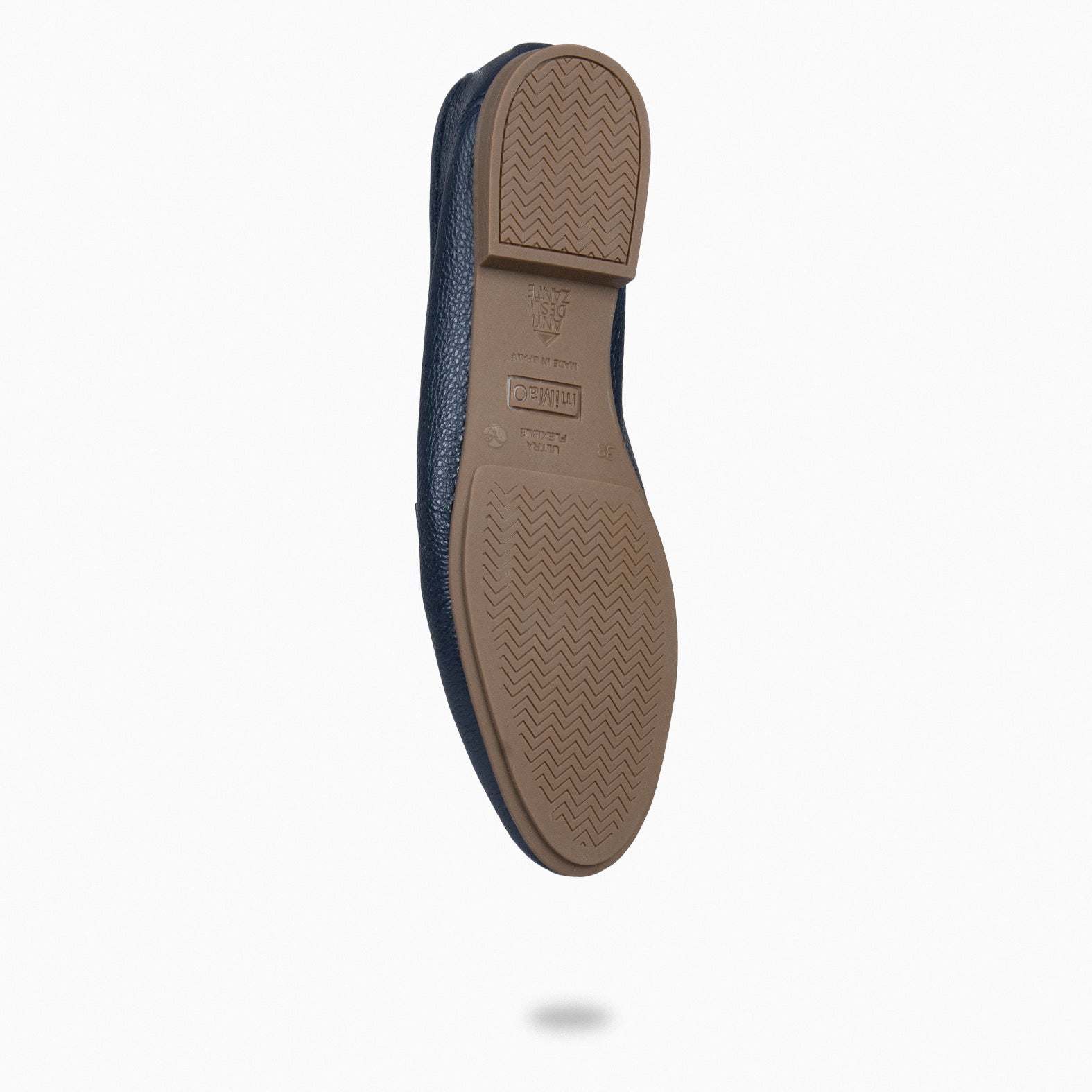STYLE SAUVAGE - Mocasín tacón bajo MARINO