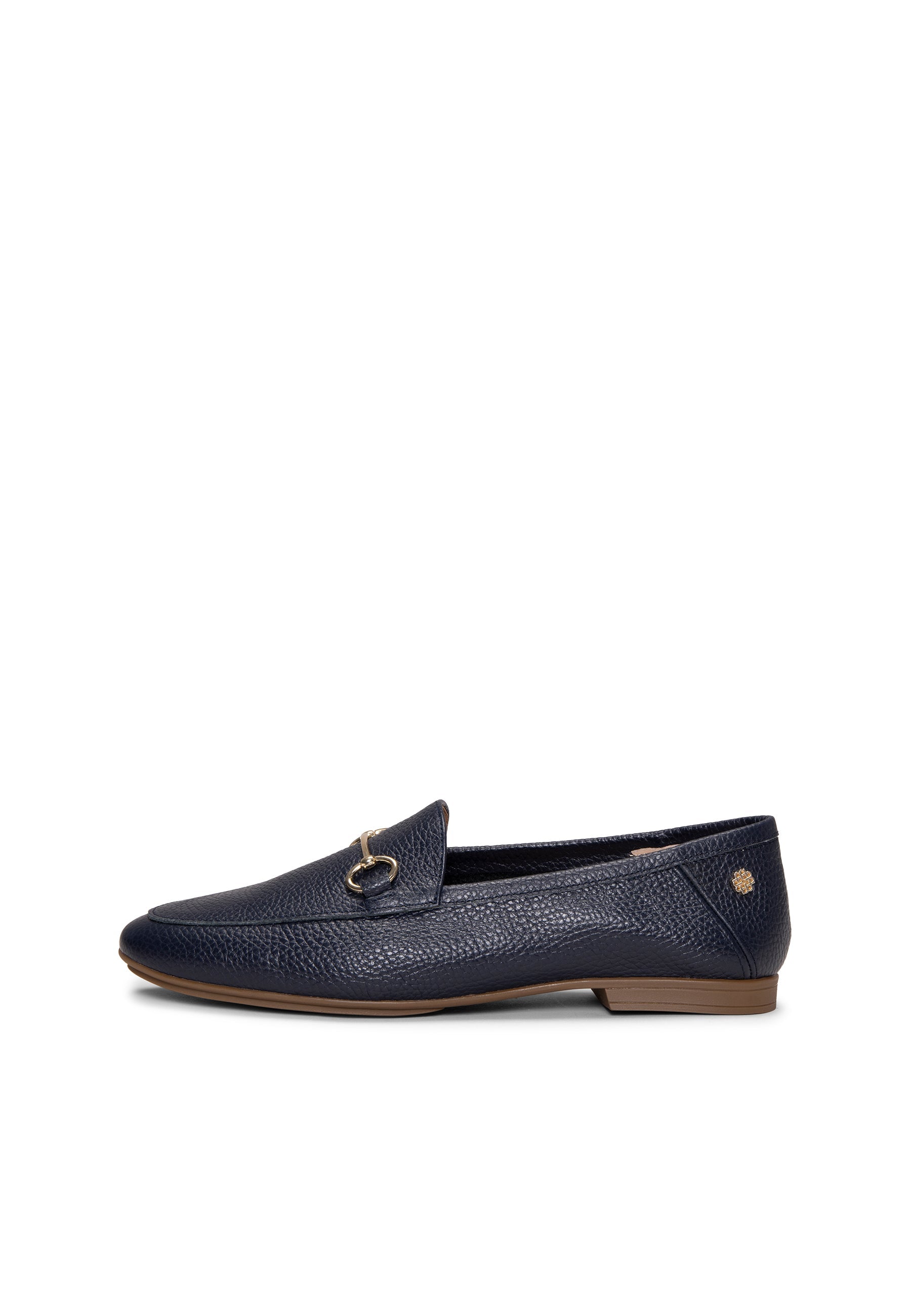 STYLE – Mocasines planos con adorno metalizado MARINO