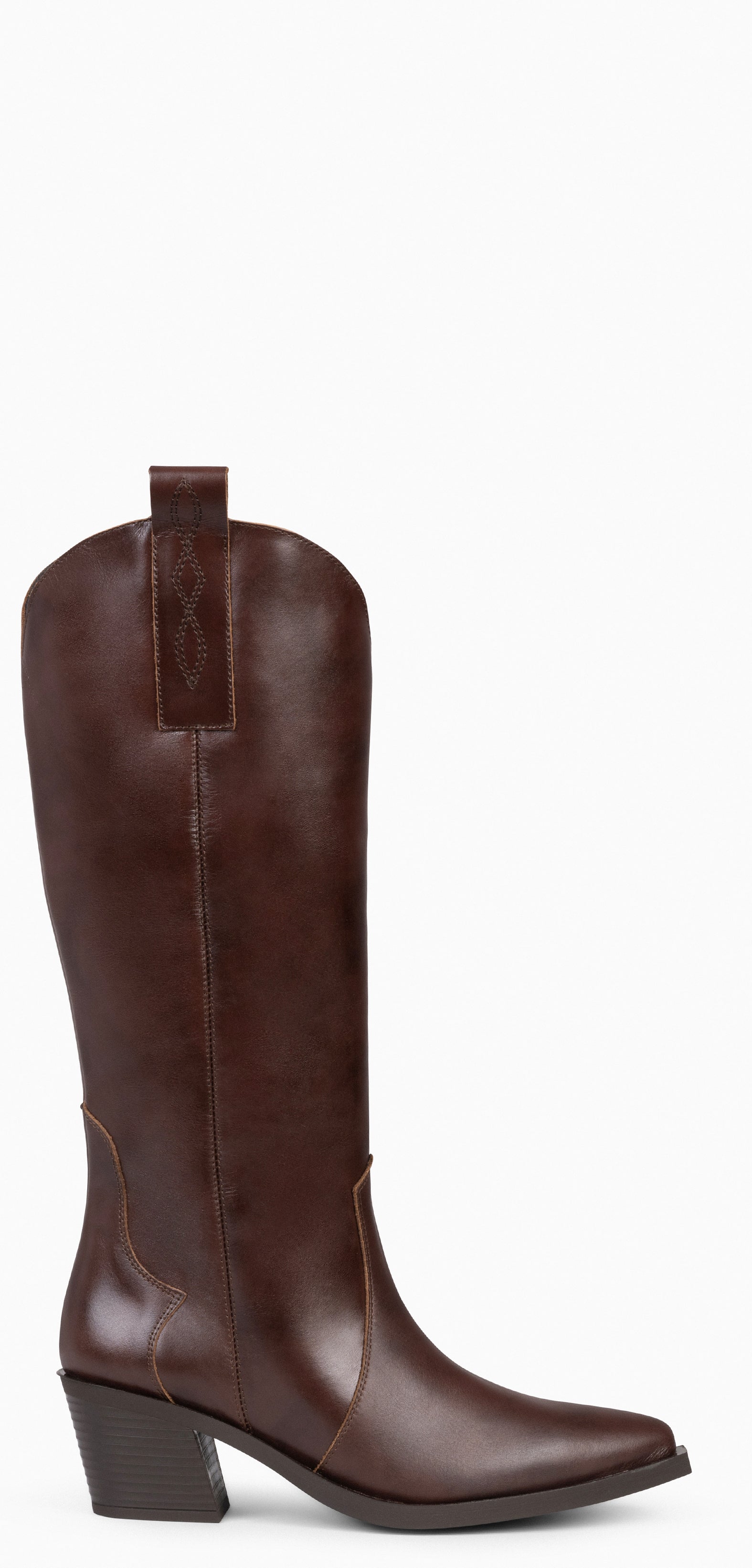 BELMONT - Botas de Cowboy mujer MARRÓN