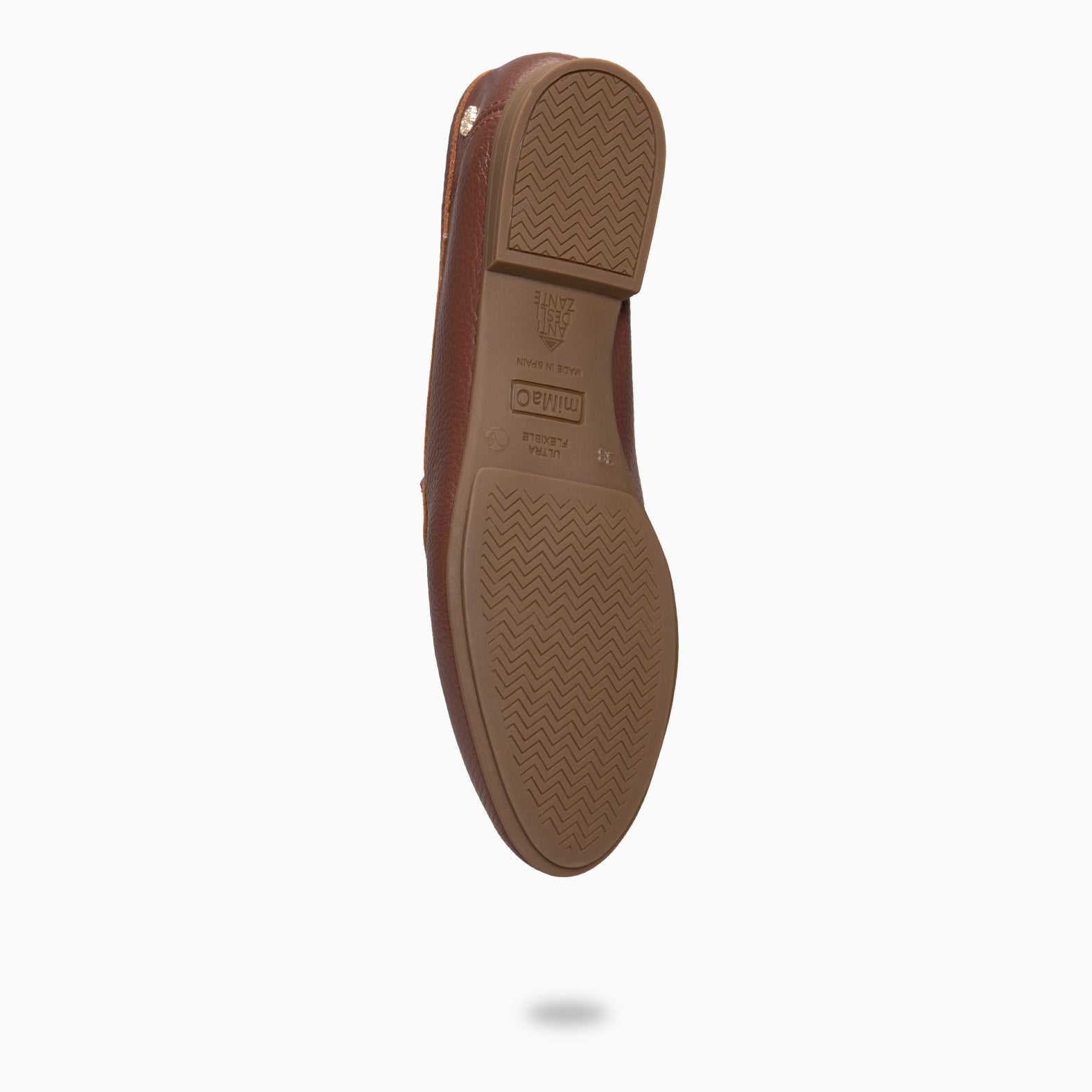 STYLE – Mocasines planos con adorno metalizado MARRÓN