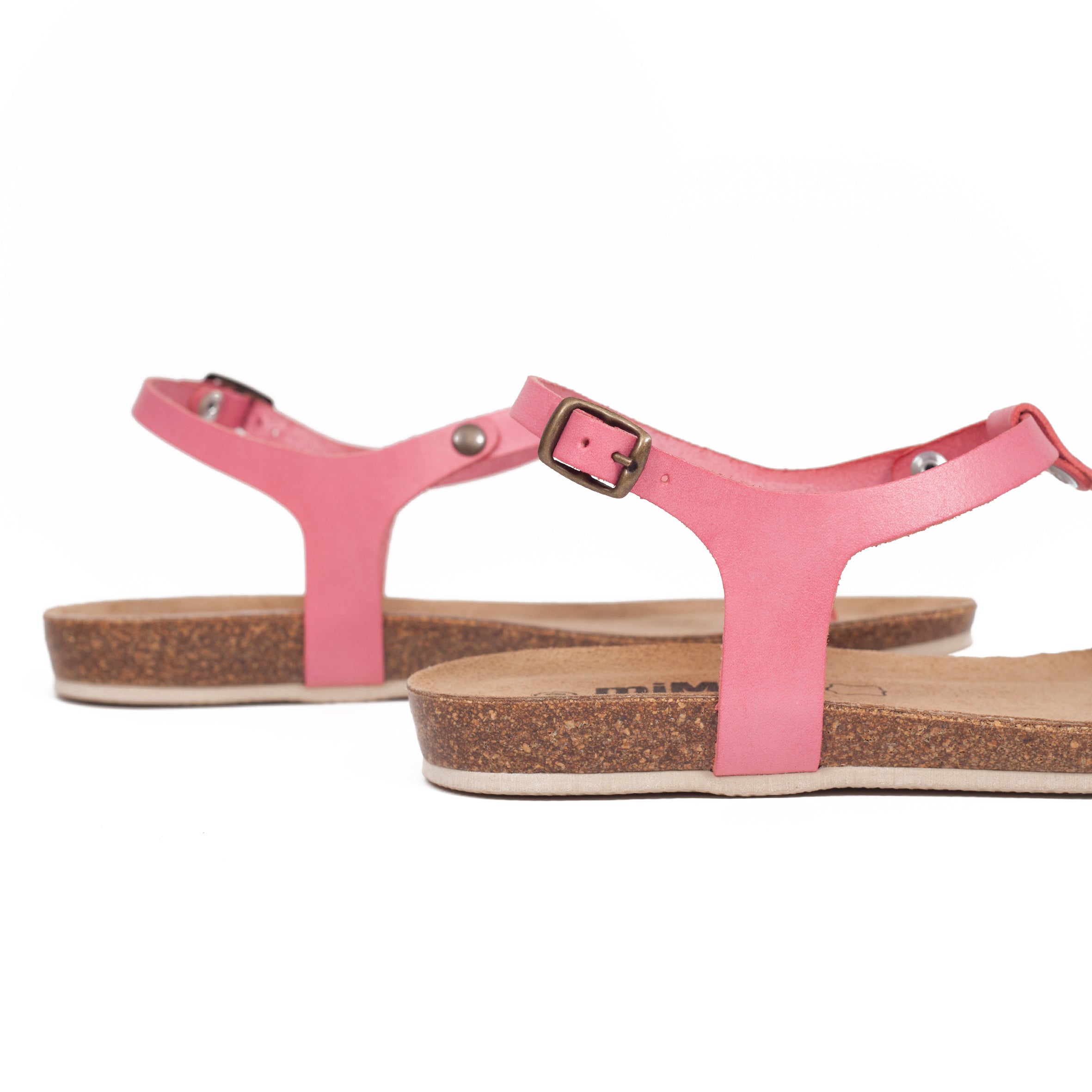Sandalias planas dedo BIO CONFORT Rosa