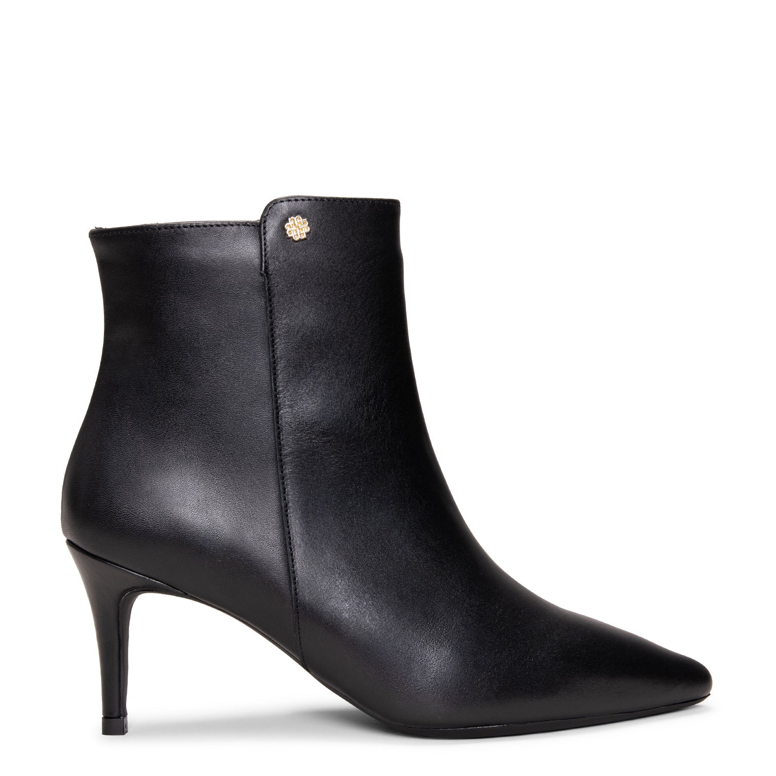 NIGHT - Botines de tacón de aguja NEGRO