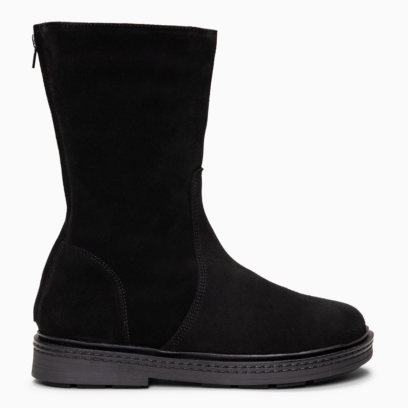 SNOW - Botines forrados de piel NEGRO
