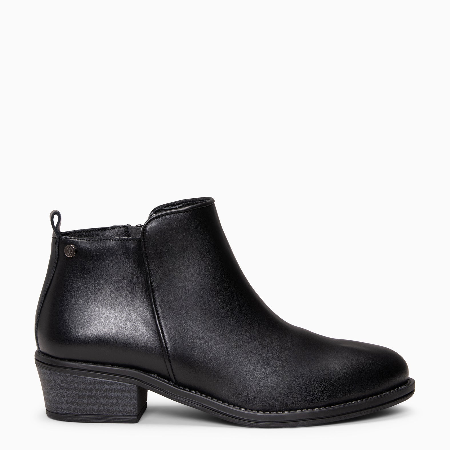 BALTIMORE - BOTINES DE CAÑA BAJA NEGRO