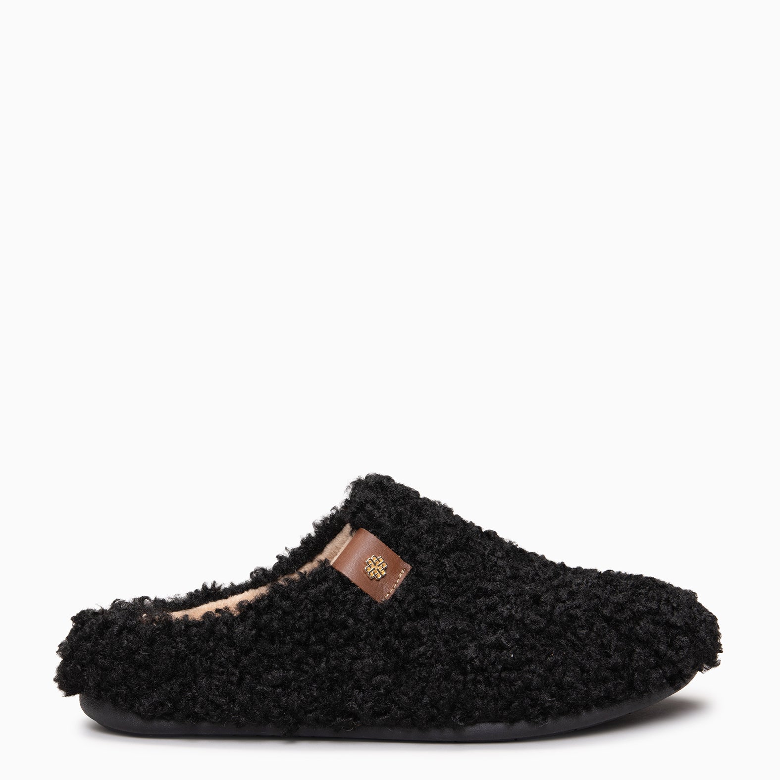 KOMFY DREAMS - Zapatillas de estar por casa ultra suaves NEGRO