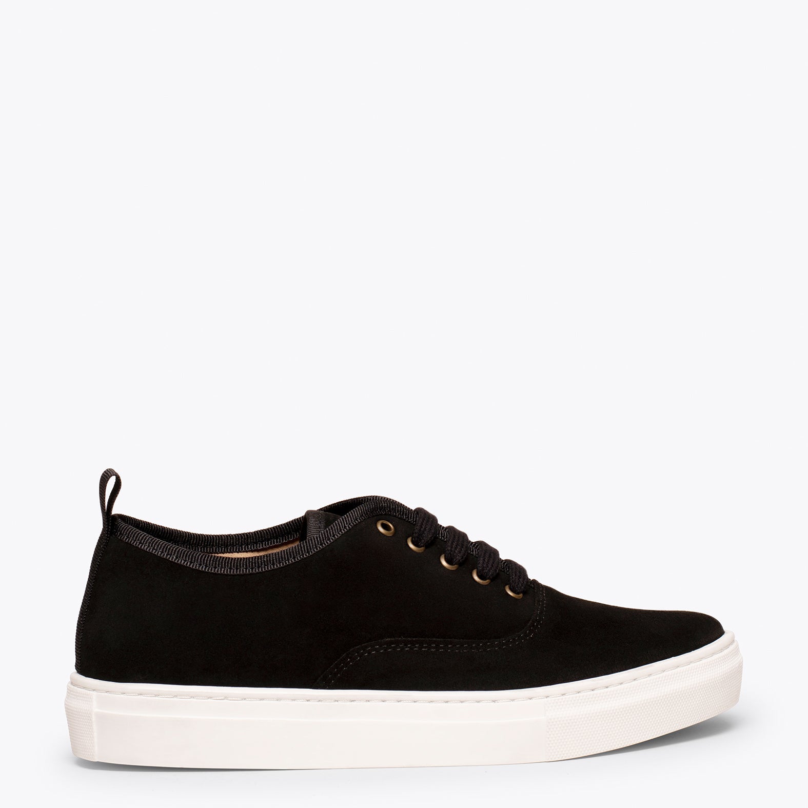WANDER Zapatillas con plataforma de mujer NEGRA