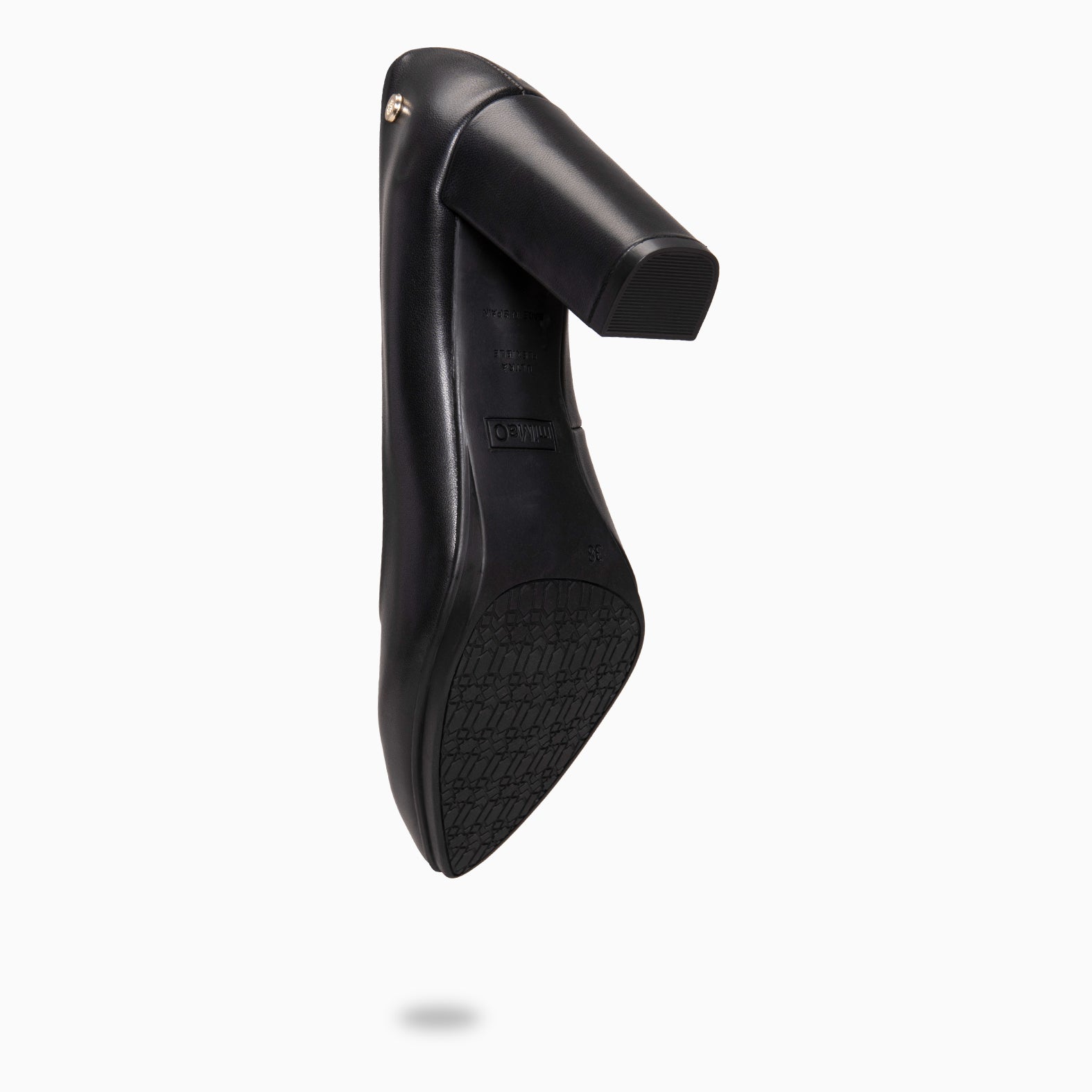 URBAN SALÓN - Zapatos de tacón alto de napa NEGRO
