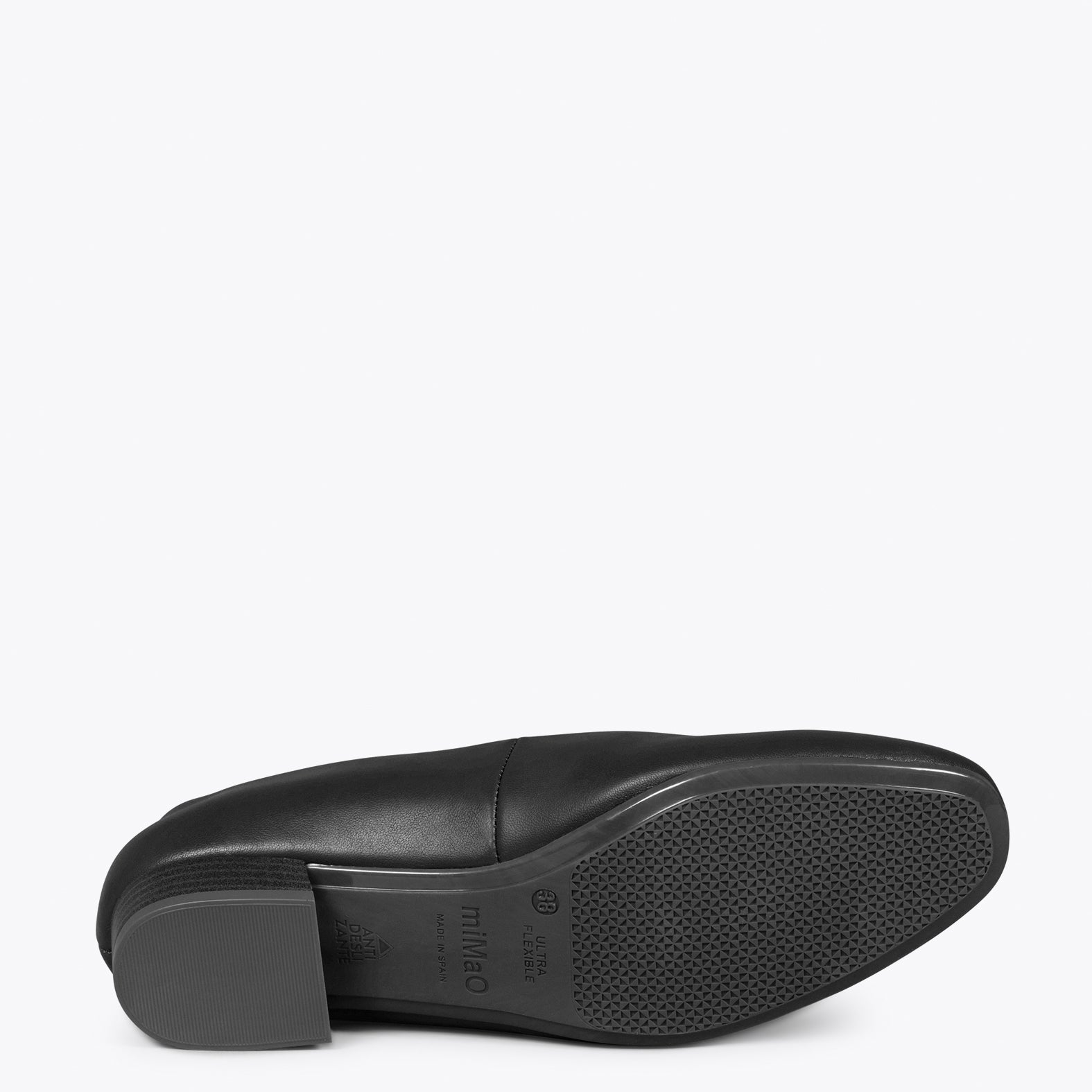 URBAN XS Zapatos de tacón bajo de napa NEGRO