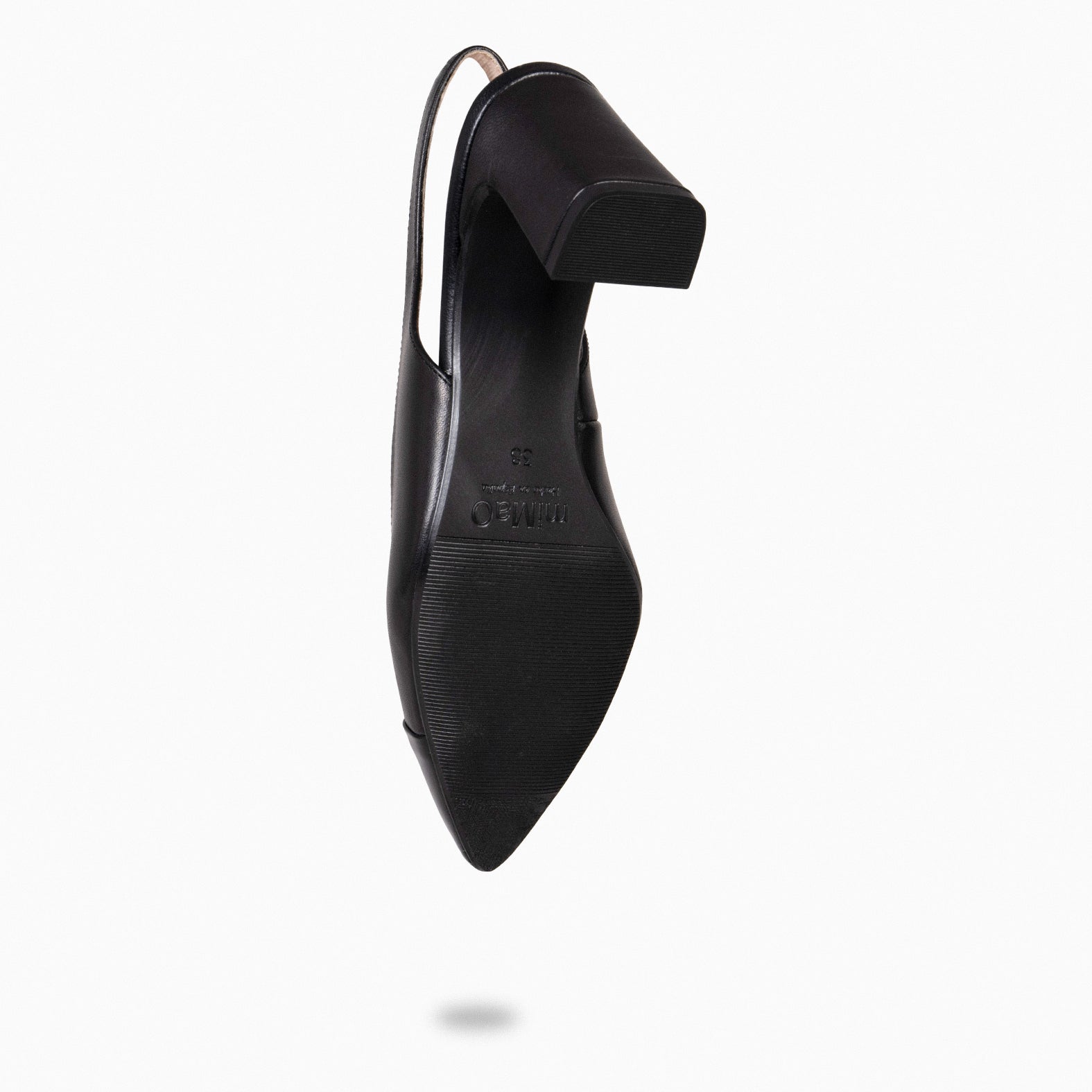DIANA - Zapato con puntera afilada NEGRO