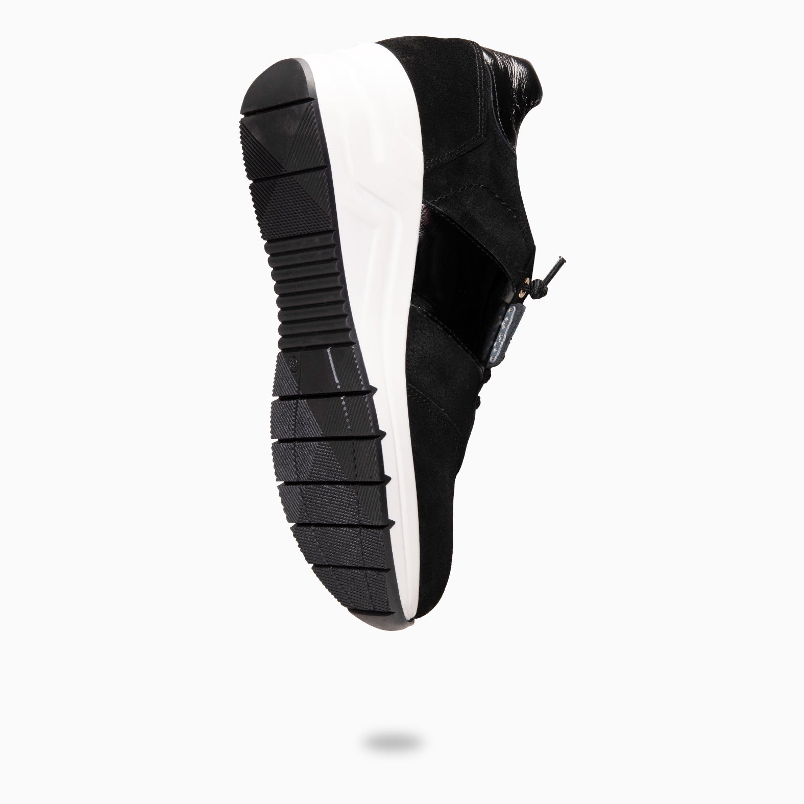PAU - Zapatillas con cuña NEGRO