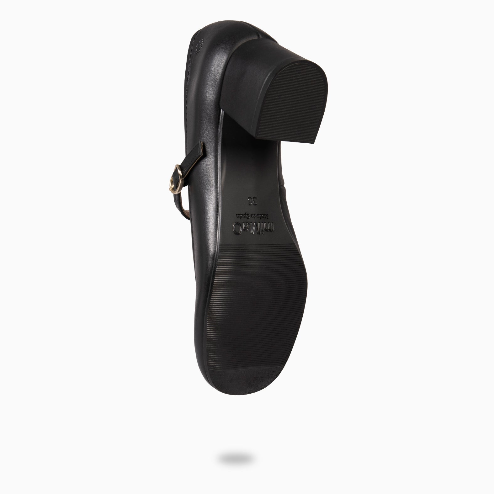 ROSALÍA - MERCEDITAS DE TACÓN ESTILO BARESOFT NEGRO