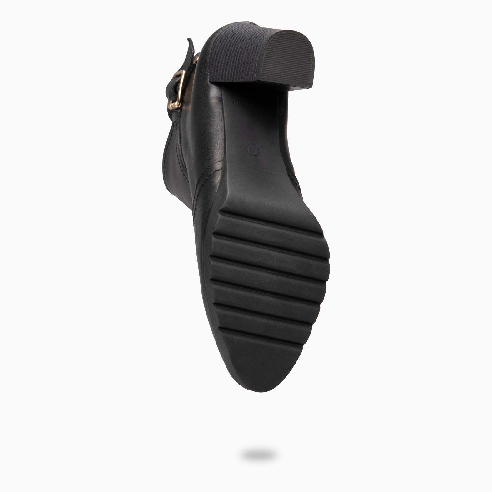 OLI – Botines de tacón alto con hebilla decorativa NEGRO