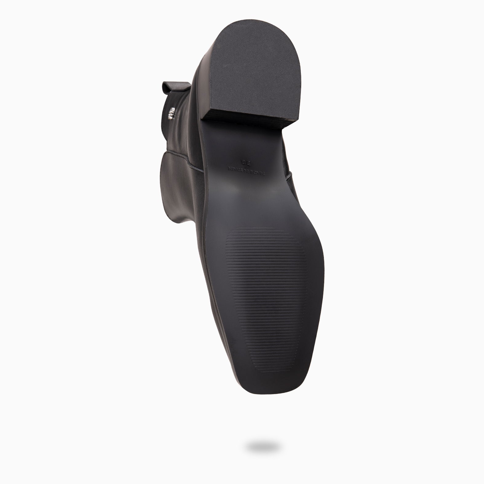 BERLIN - Botines bajos de mujer de piel NEGRO