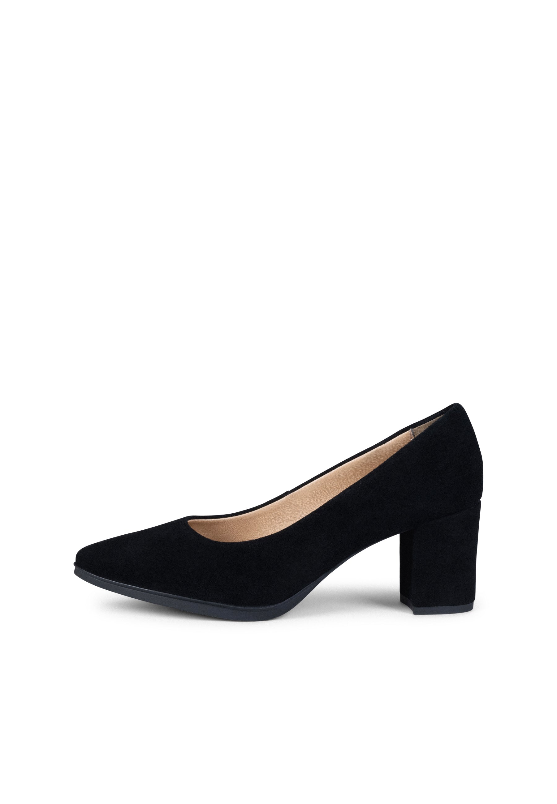URBAN S - Zapato de tacón medio ante NEGRO