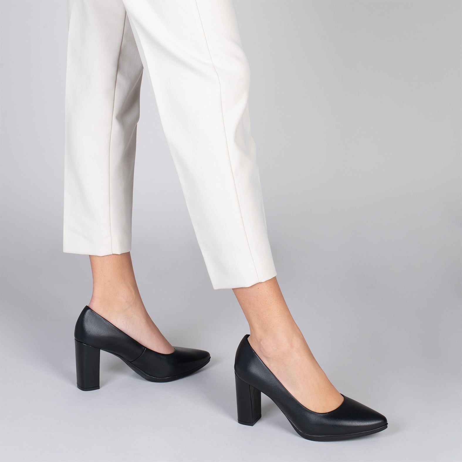 URBAN SALON - Zapatos de tacón alto en napa NEGRO