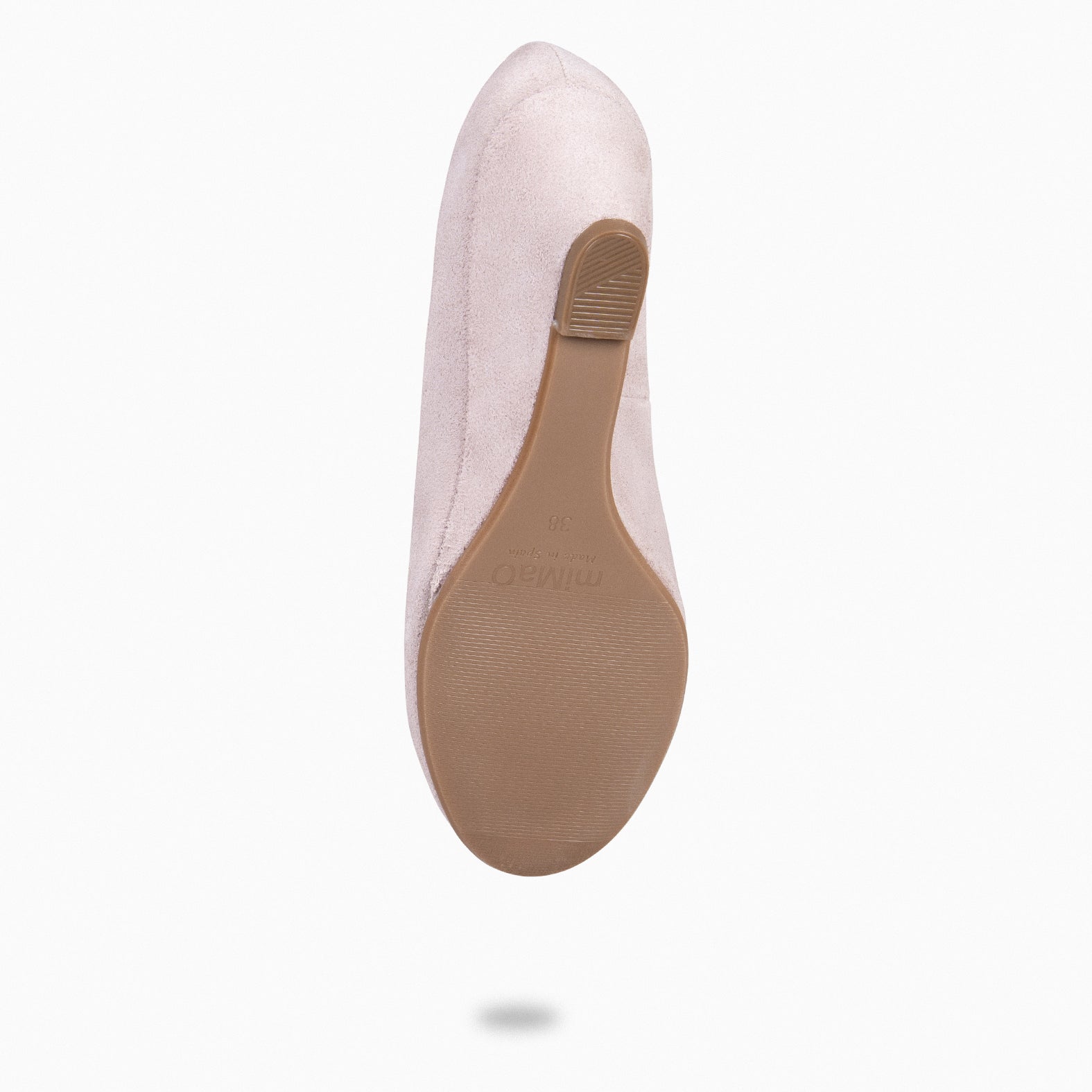 REDONDO CUÑA – Zapato de mujer con cuña NUDE