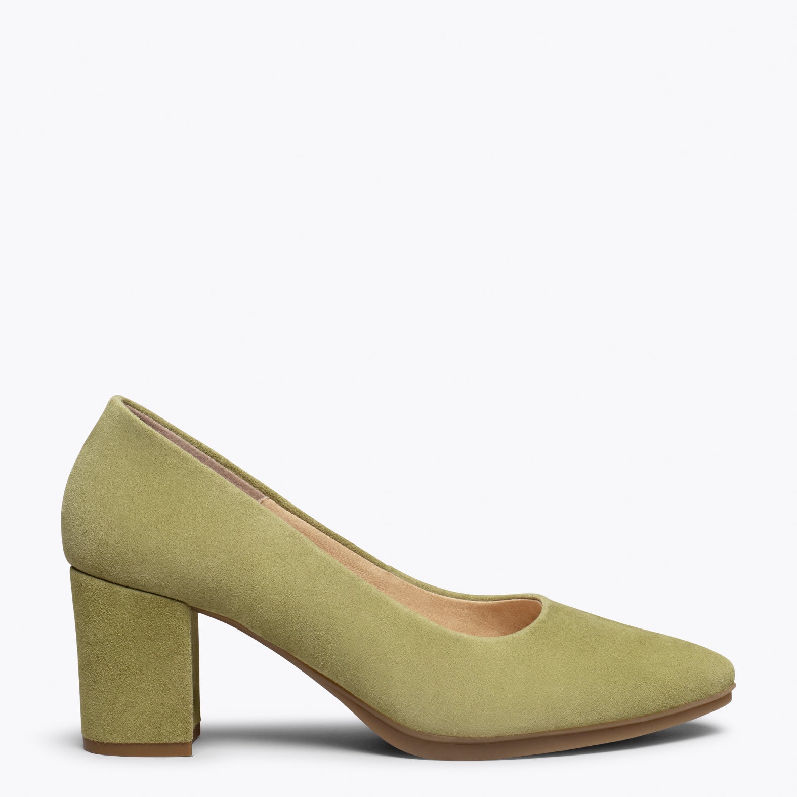 URBAN S - Zapato de tacón medio VERDE OLIVA