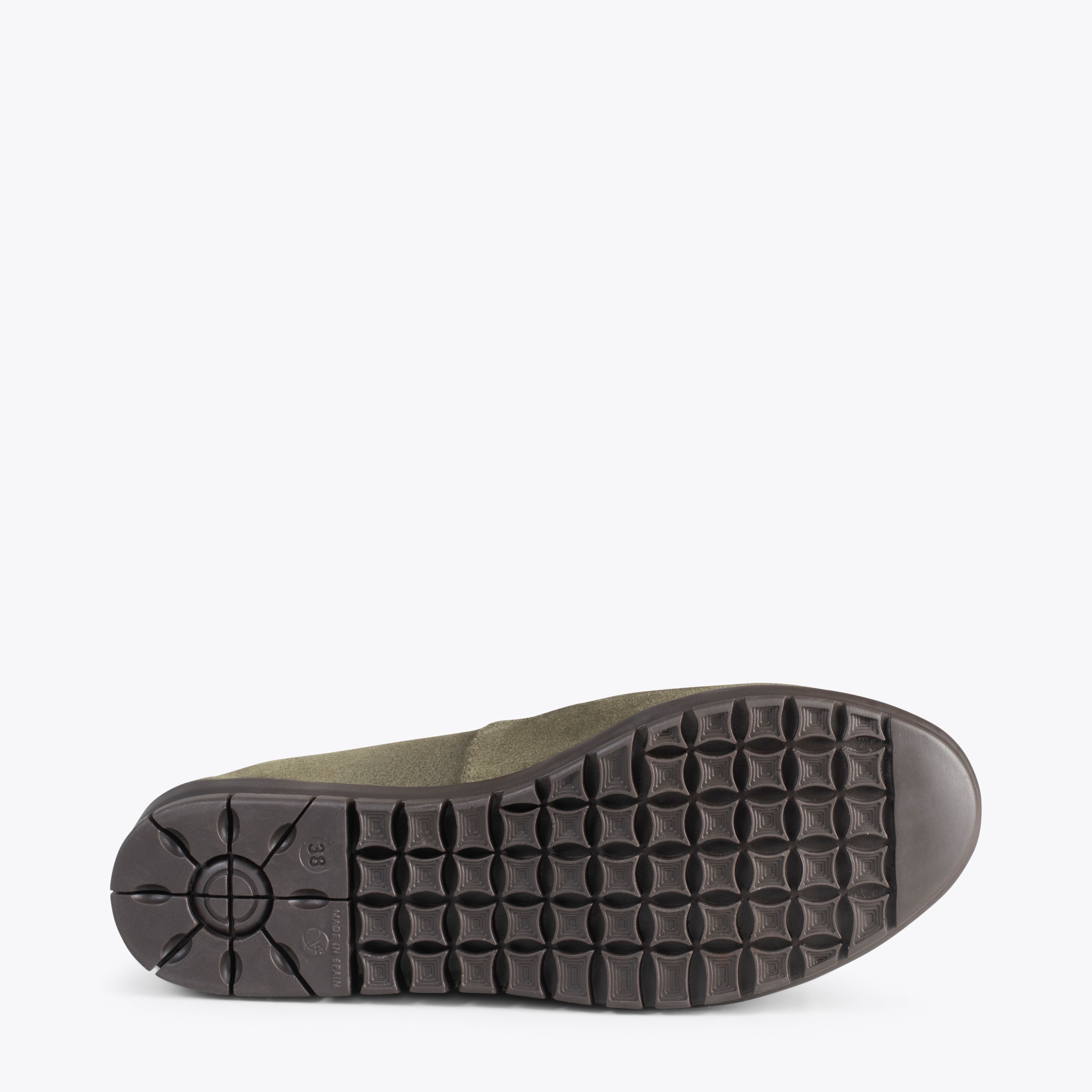 360 - Mocasines con antifaz VERDE