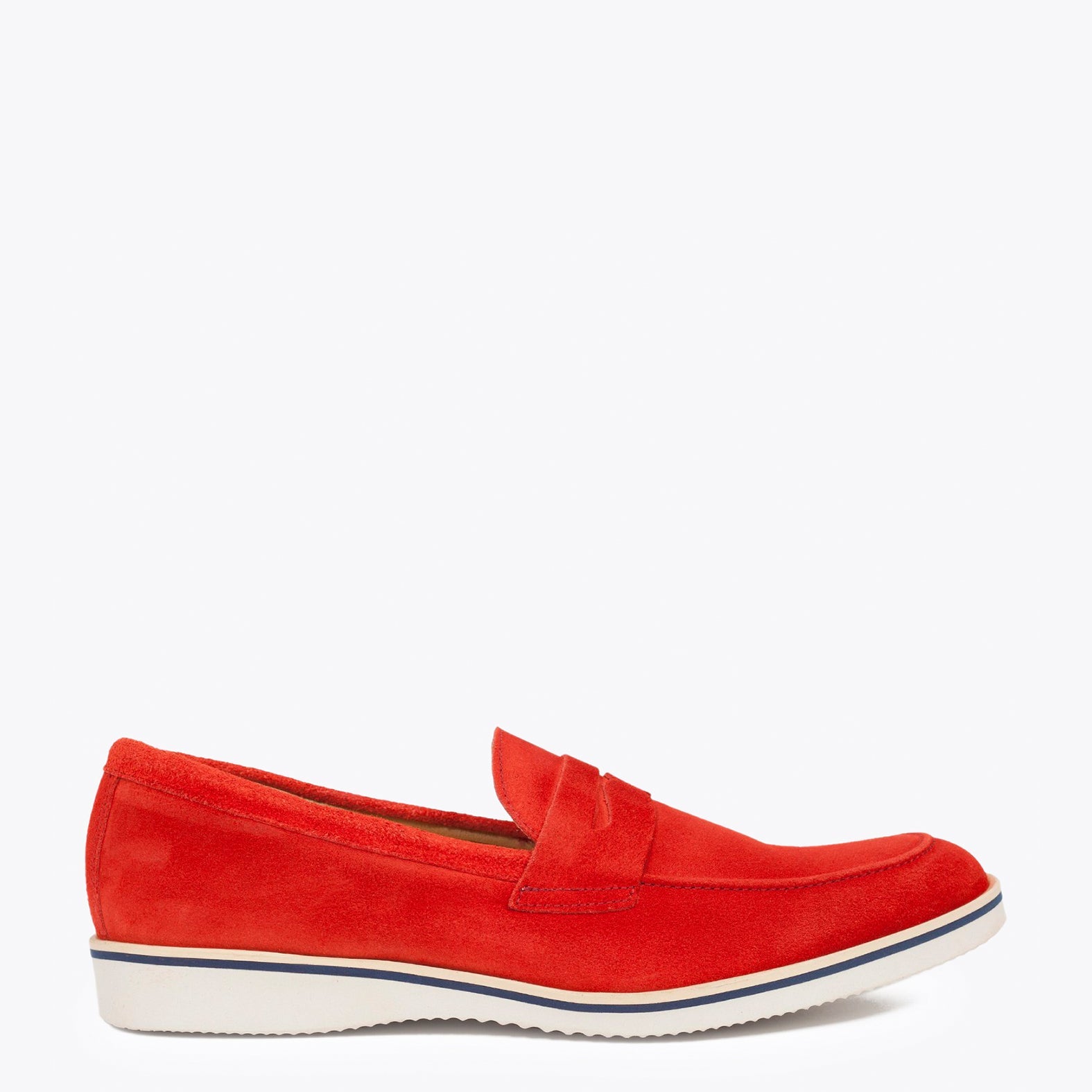 Zapato Mocasín hombre MEMORY FOAM Naranja
