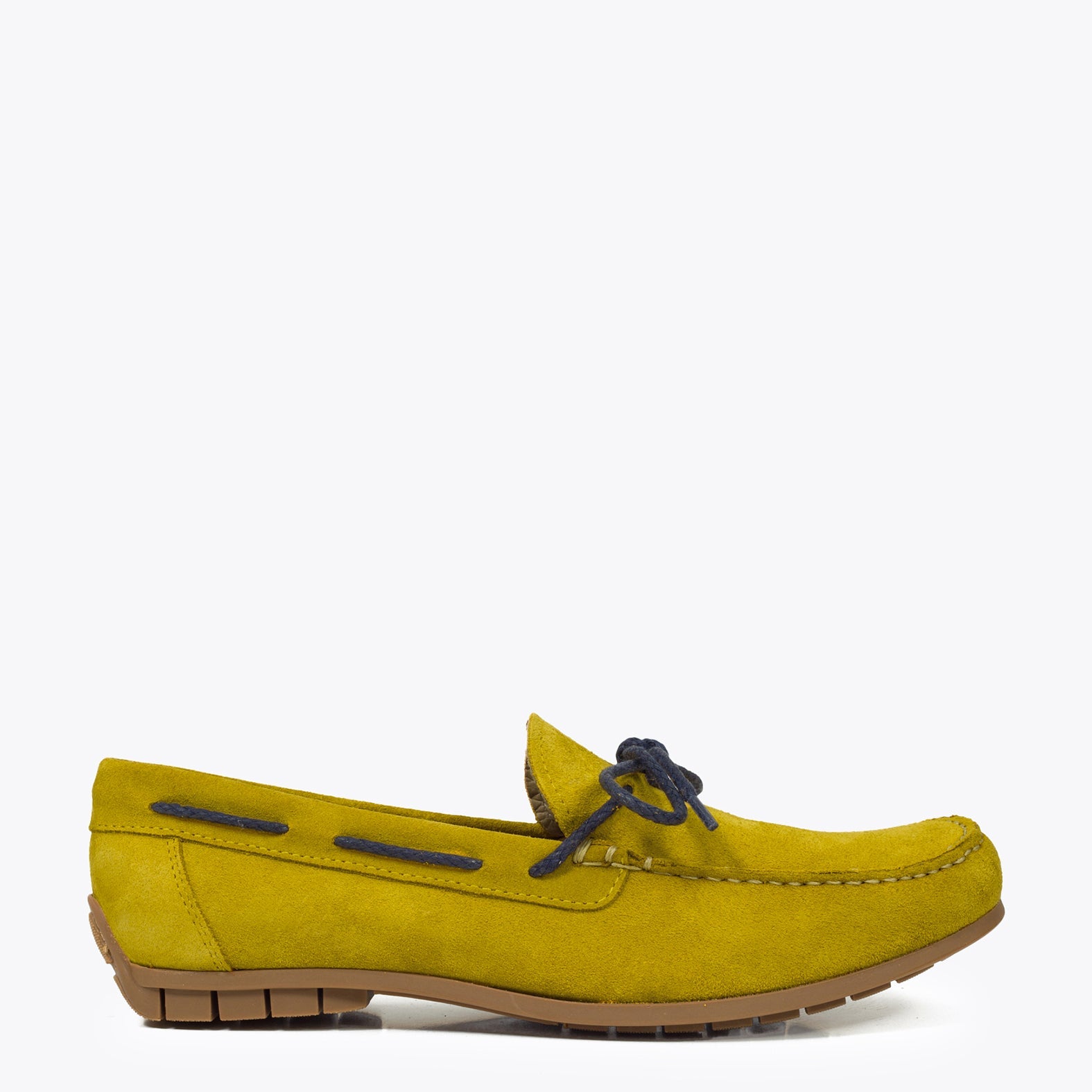 CORDÓN – Mocasín de hombre AMARILLO con cordón