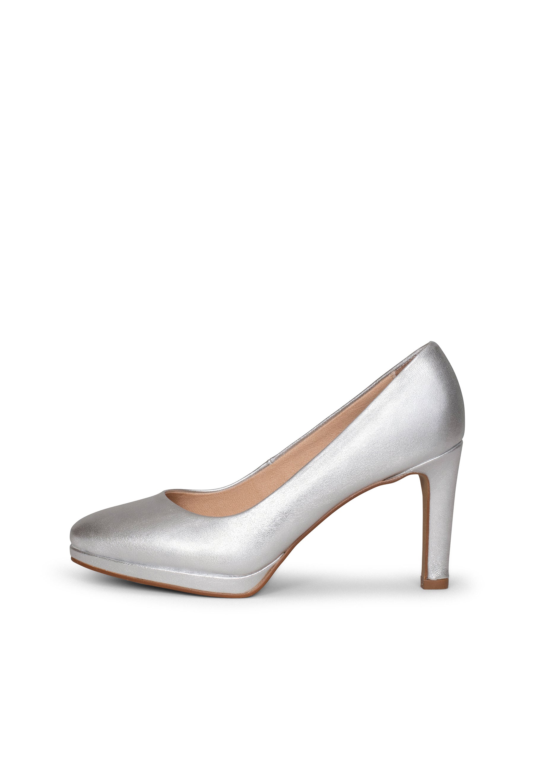 PLATAFORMA - Zapatos de tacón alto y plataforma PLATA
