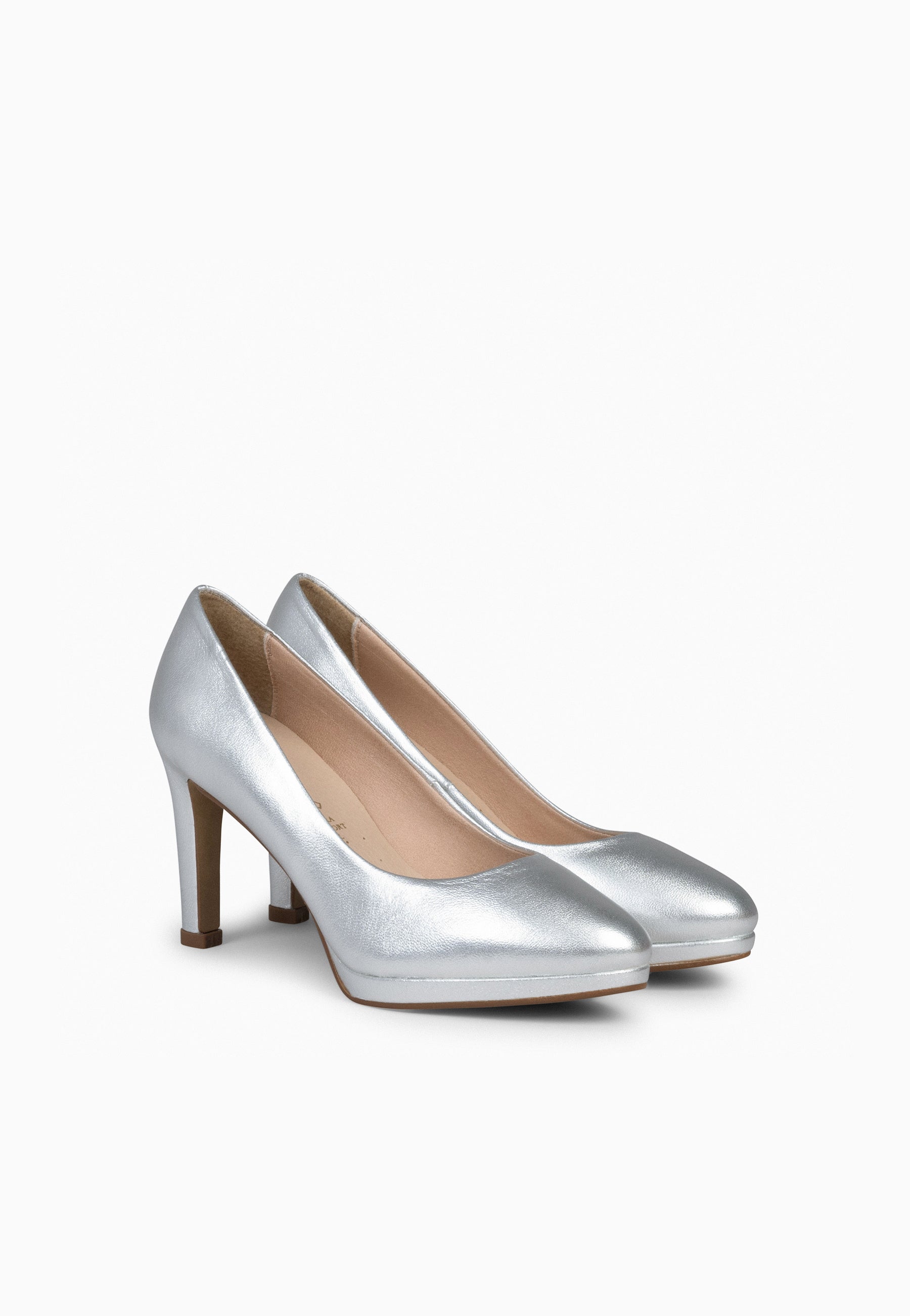 PLATAFORMA - Zapatos de tacón alto y plataforma PLATA