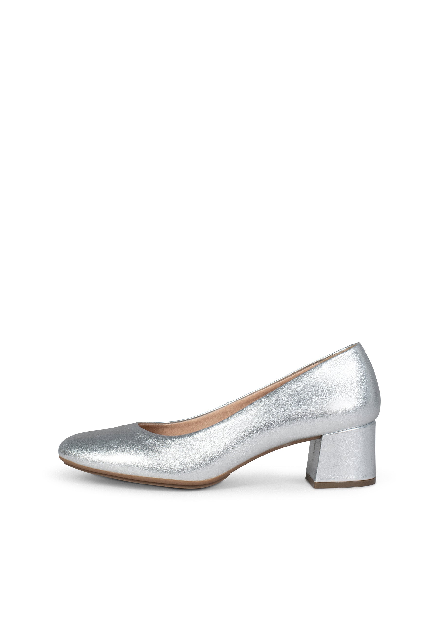 URBAN REDONDO SPLASH - Zapatos de tacón bajo PLATA