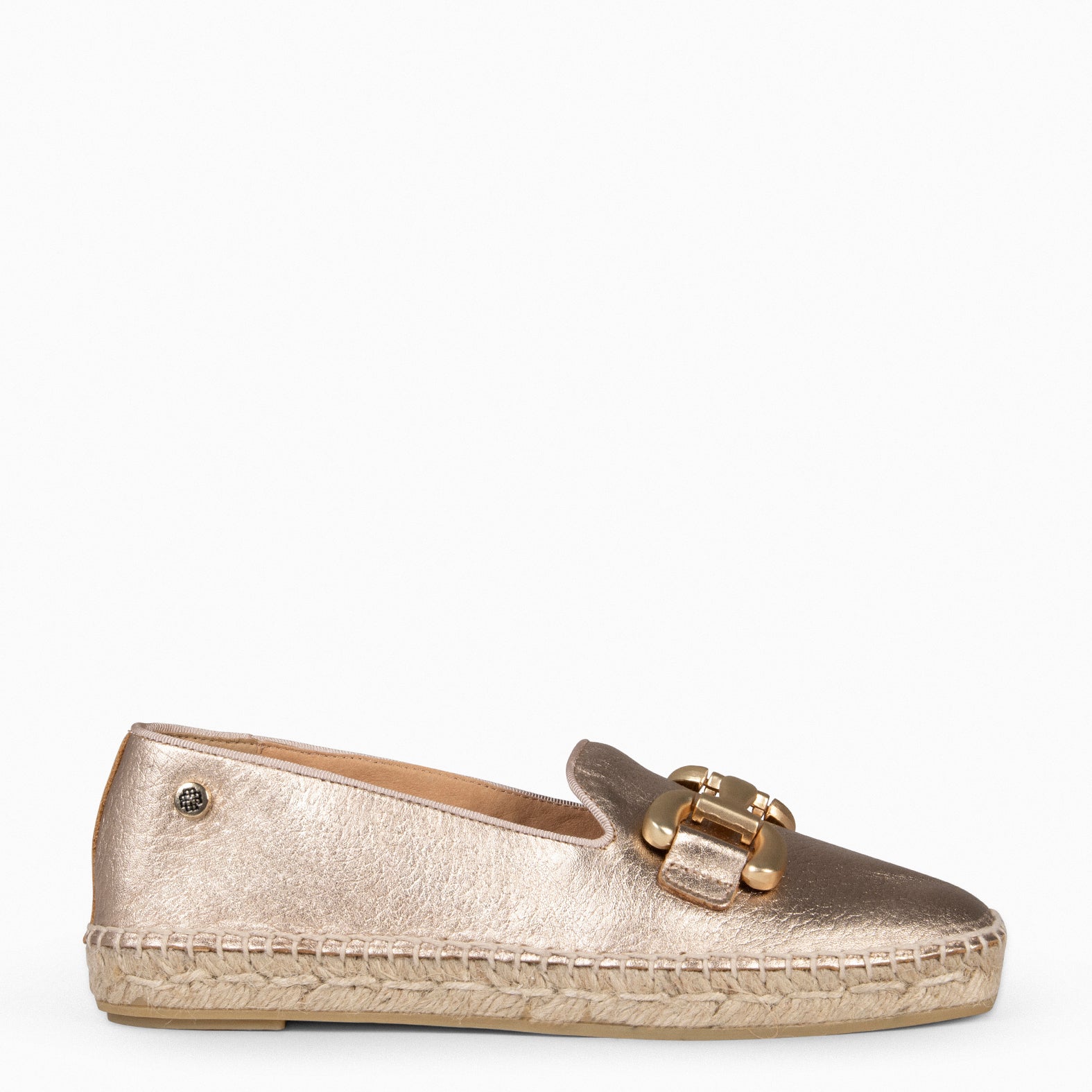 MERAYA - ALPARGATA ELEGANTE DORADO