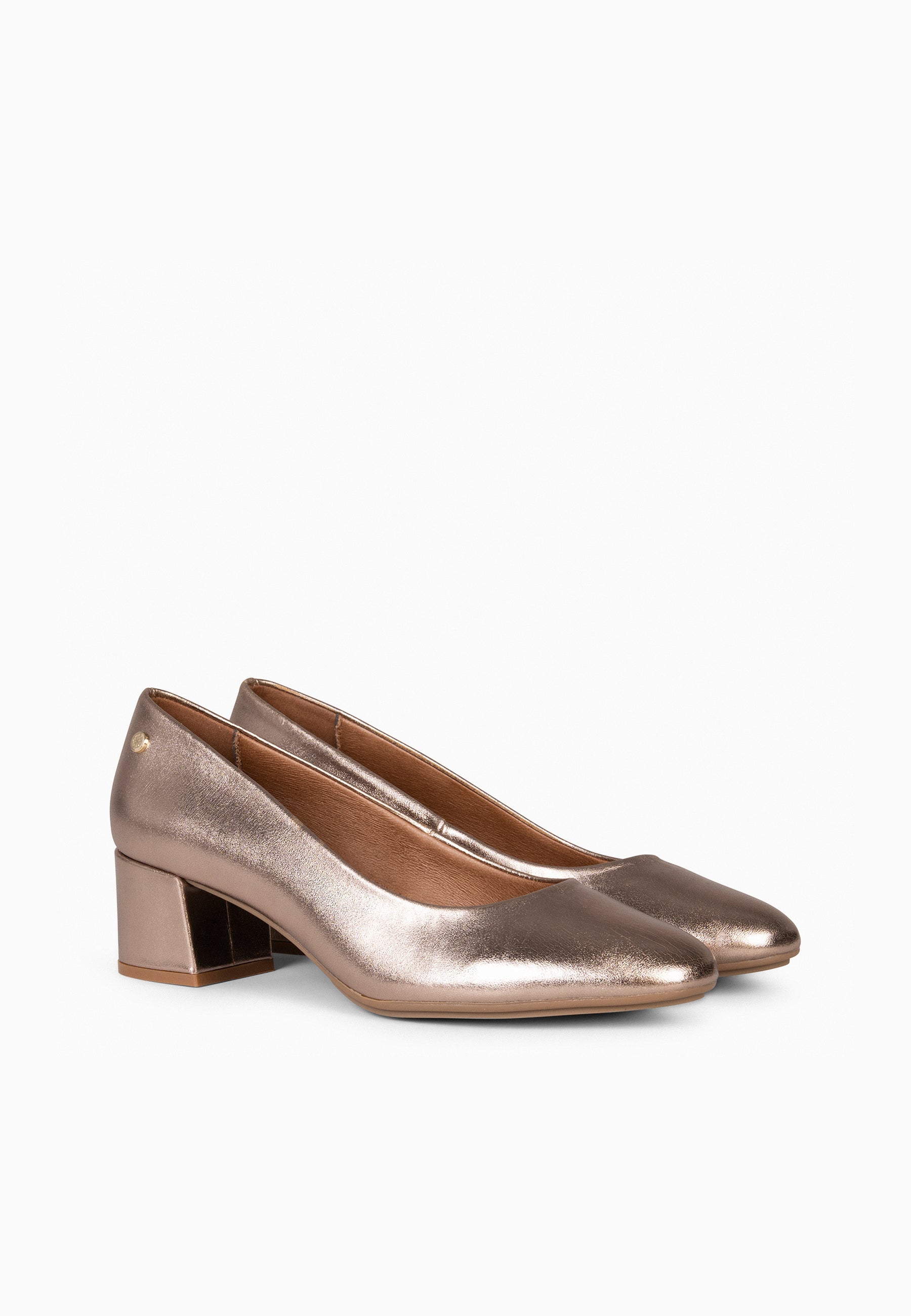 URBAN REDONDO SPLASH - Zapatos de tacón bajo ORO VIEJO