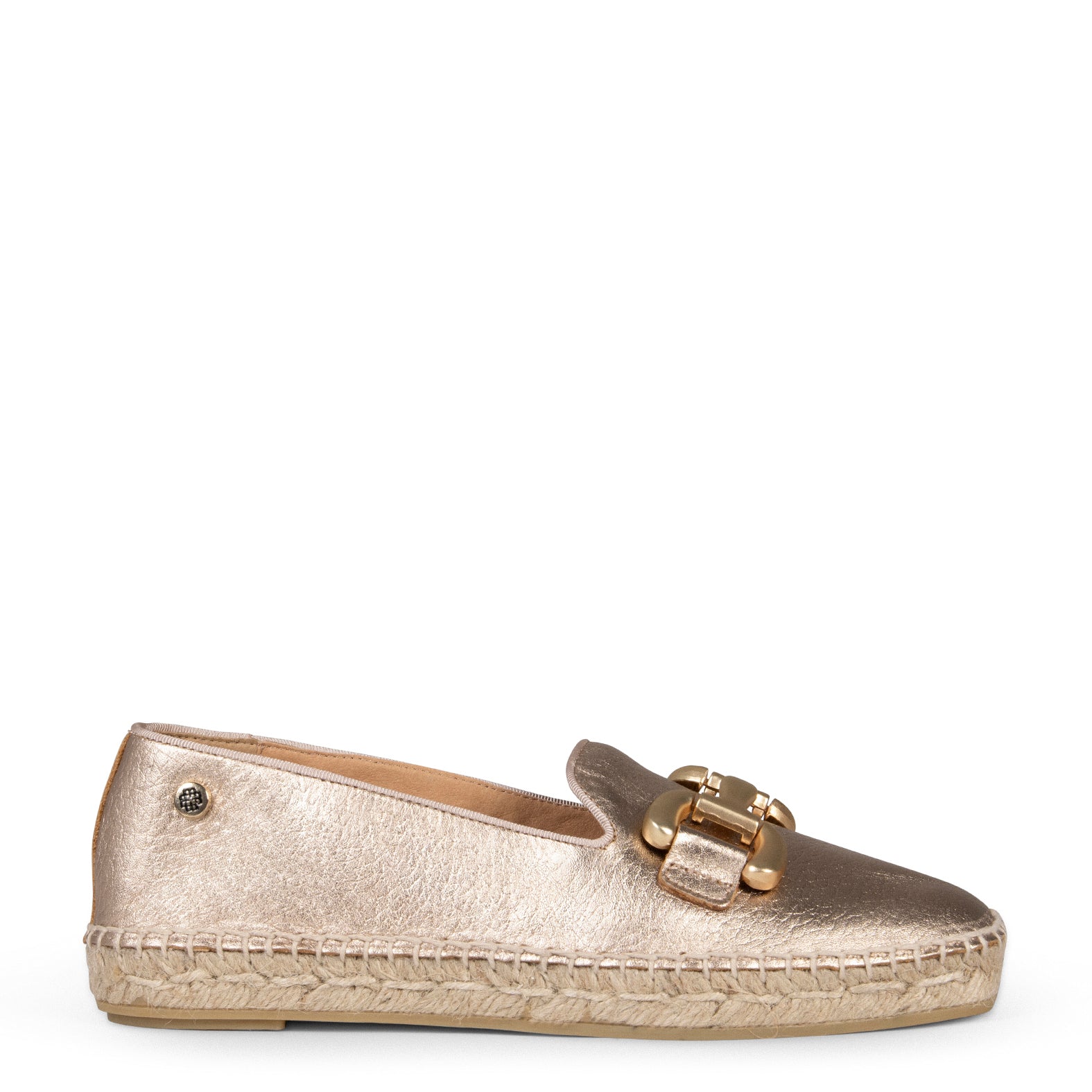 MERAYA - ALPARGATA ELEGANTE DORADO