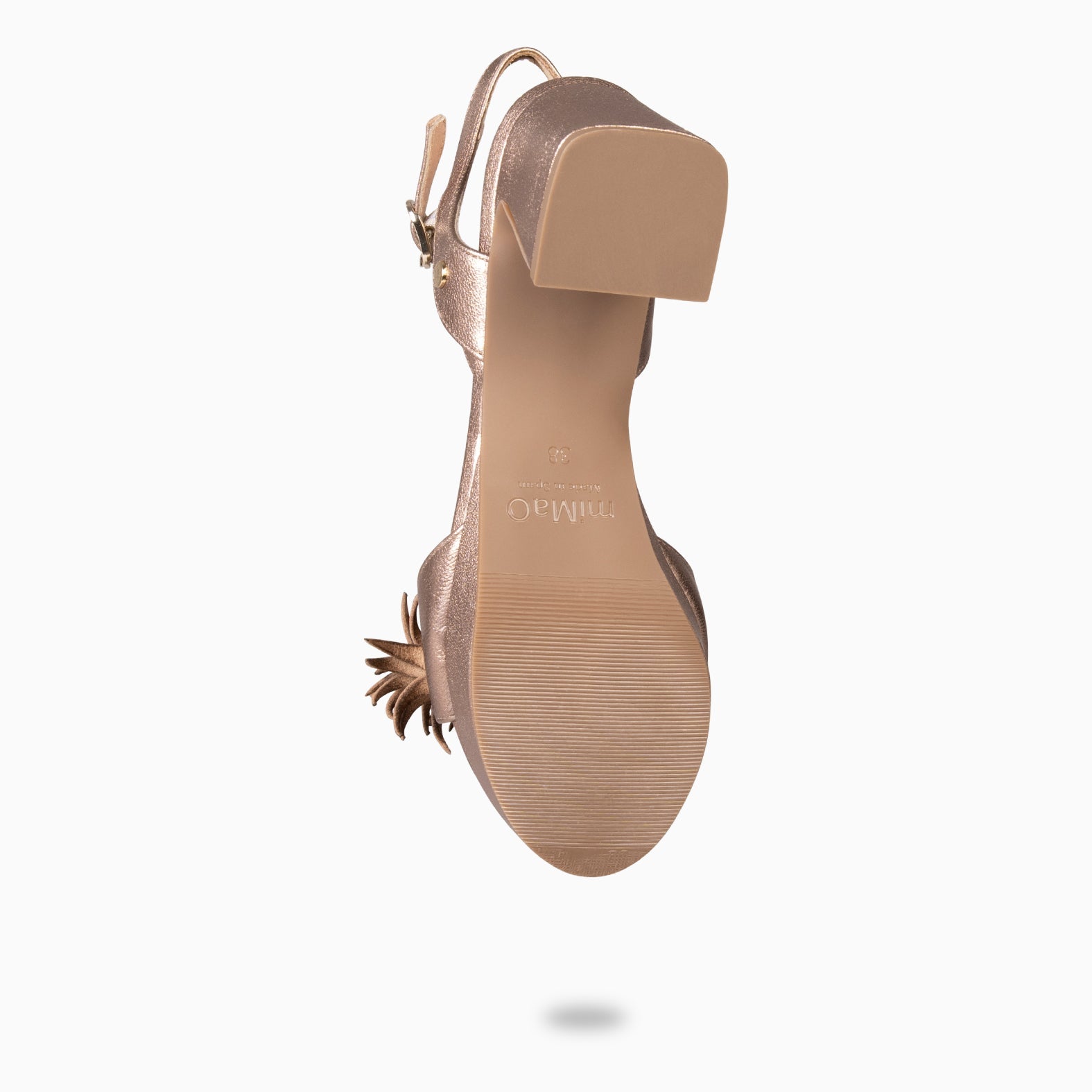 POMPÓN - Sandalias de tacón de vestir ROSE