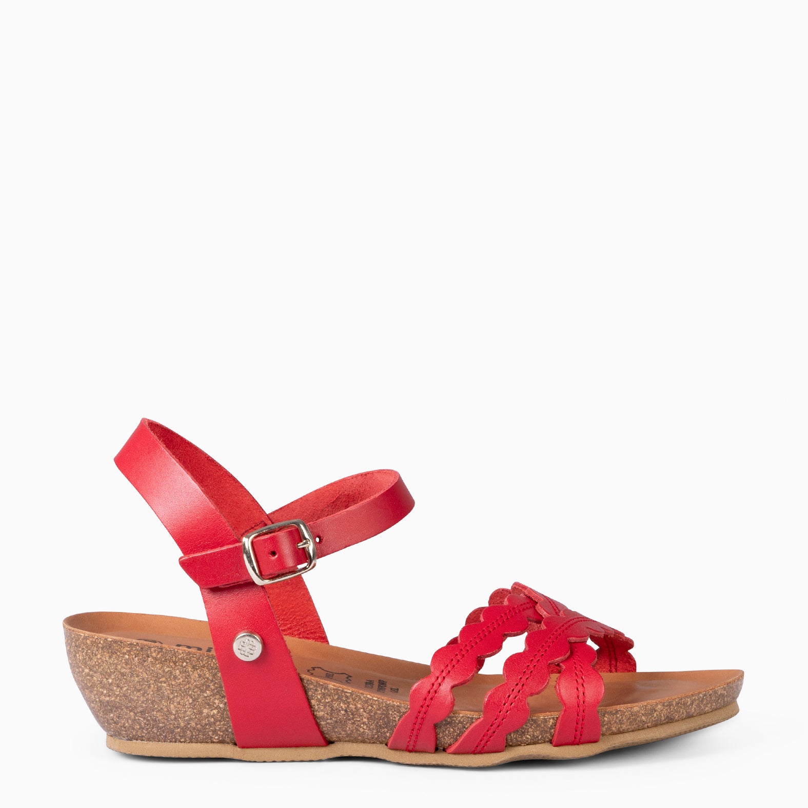 MALTA - SANDALIA BIO CON CUÑA ROUGE