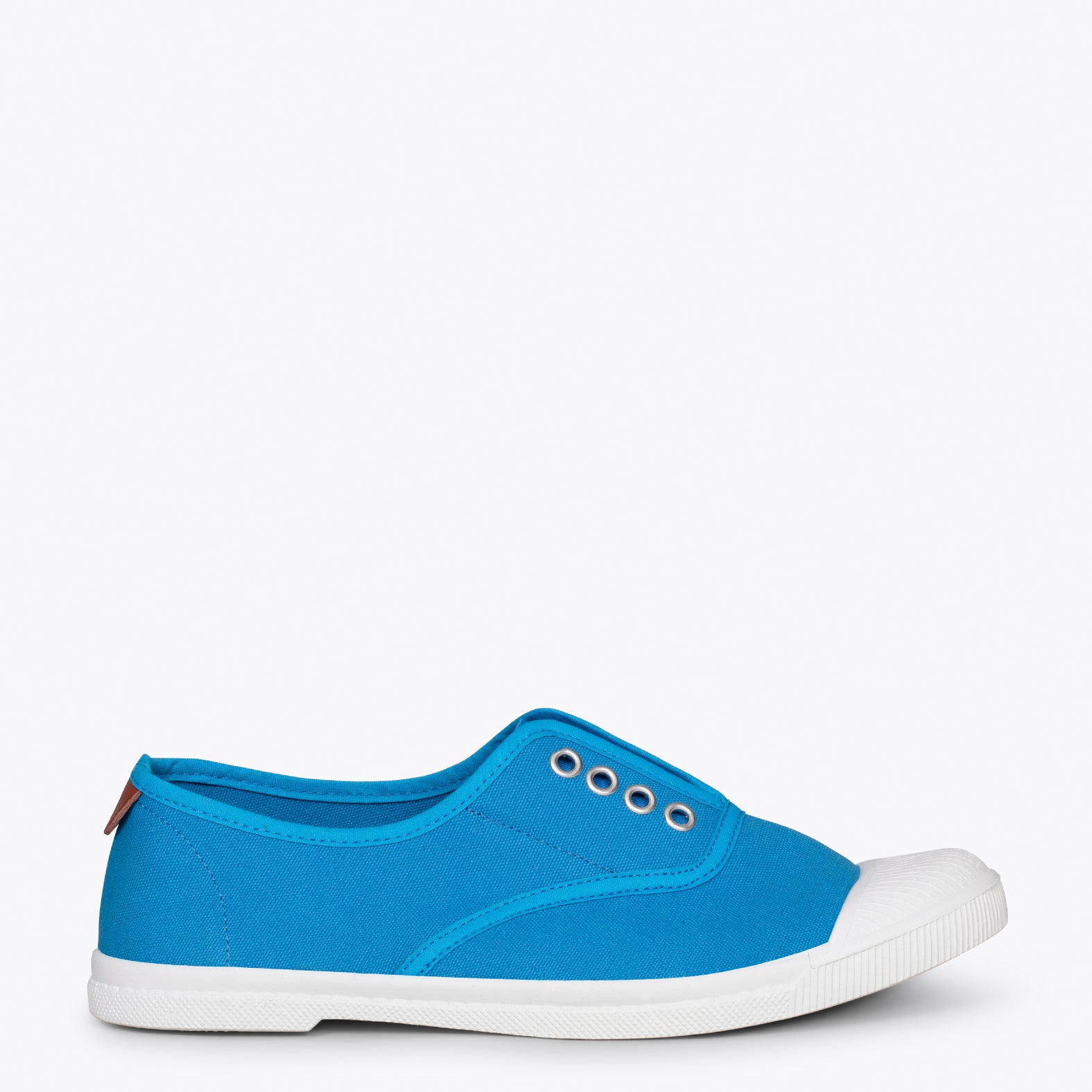 WAY - Zapatillas sin cordones de lona AZULES