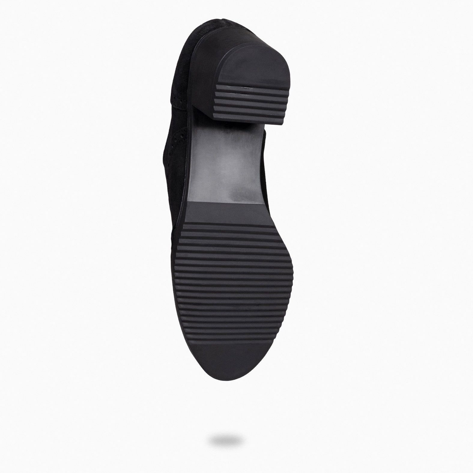 OXFORD – Blucher de mujer con tacón NEGRO