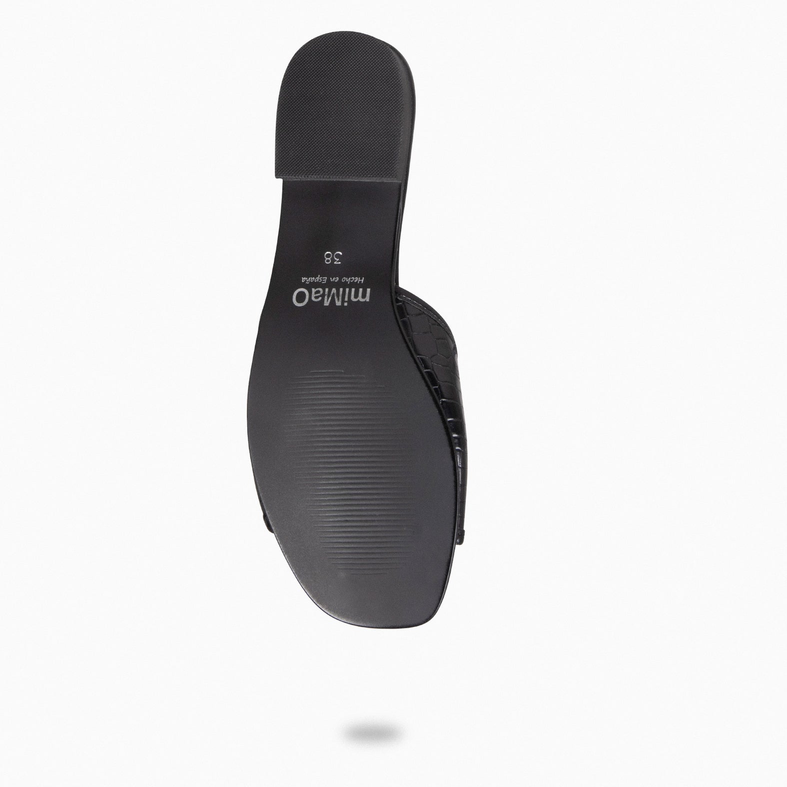 NAIROBI – Sandalias planas elegantes de mujer NEGRO