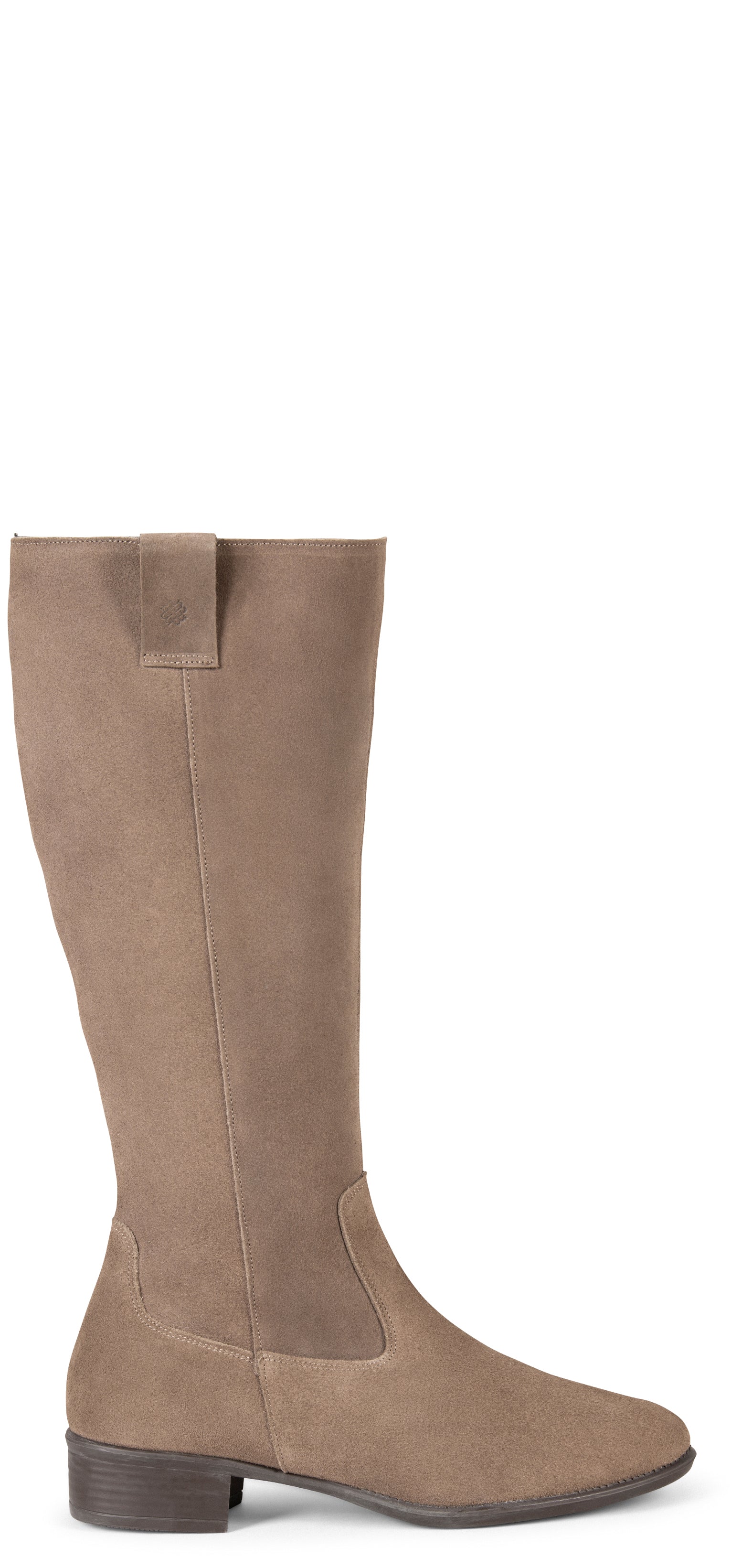 TEXAS - Botas de tacón bajo TAUPE