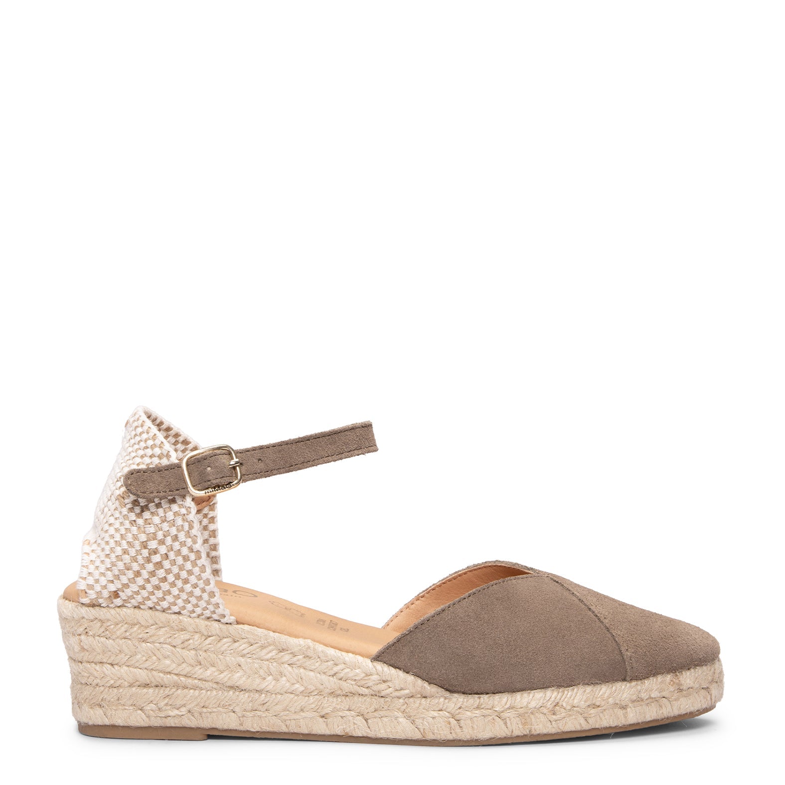 ICA - Cuñas de esparto bajas TAUPE