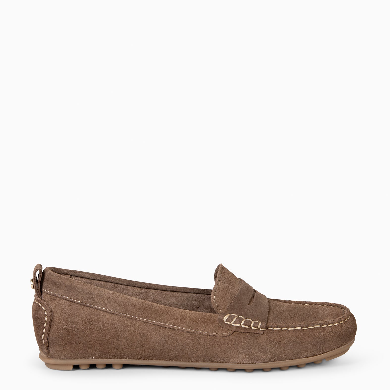 MONTEZ – Mocasín plano TAUPE