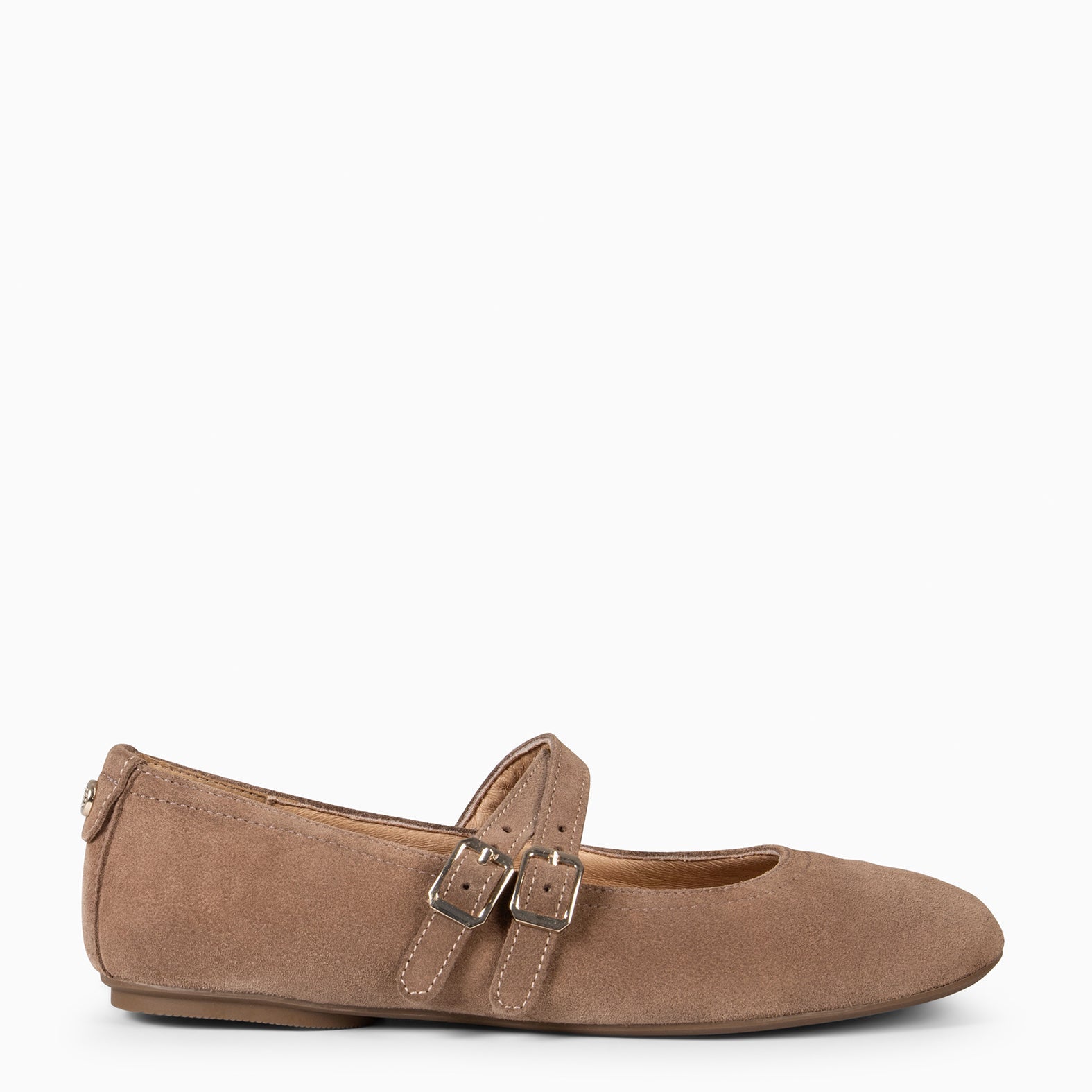 AMAPOLA - BAILARINA PLANA BARESOFT TAUPE
